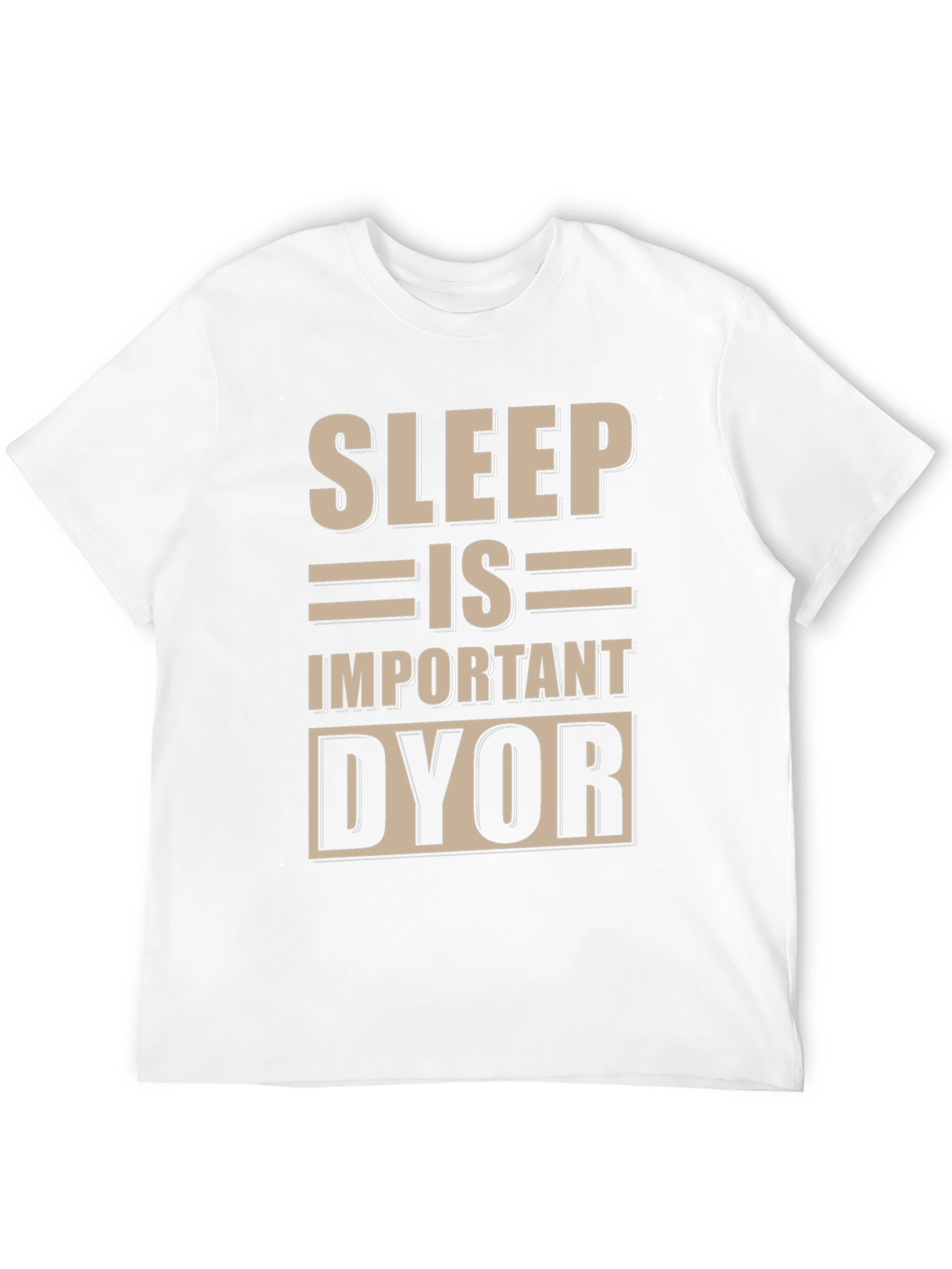 Black Sleep Is Important DYOR Graphic Tee view 12