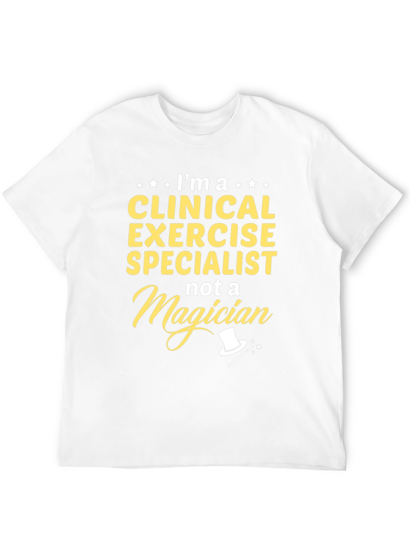 Black Clinical Exercise Specialist Funny T-Shirt view 12