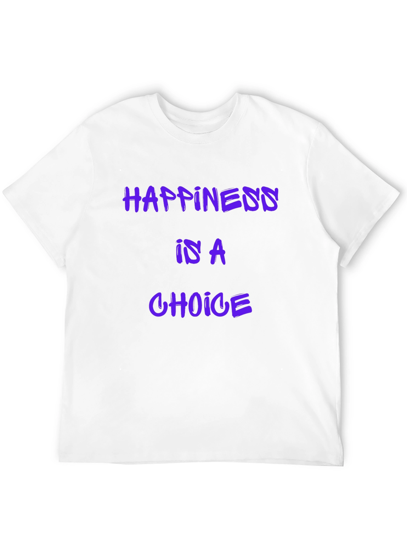 Black Happiness is a Choice Graphic T-Shirt view 12