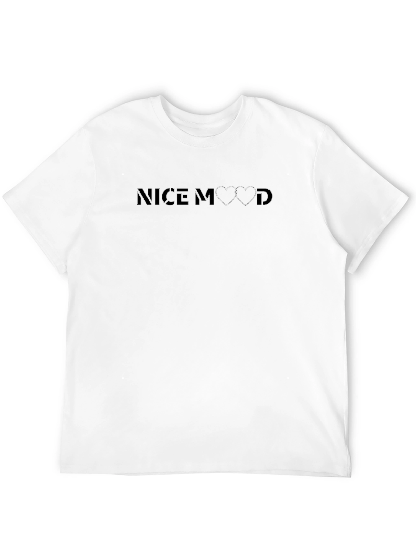Black Nice Mood Black Graphic Tee view 12