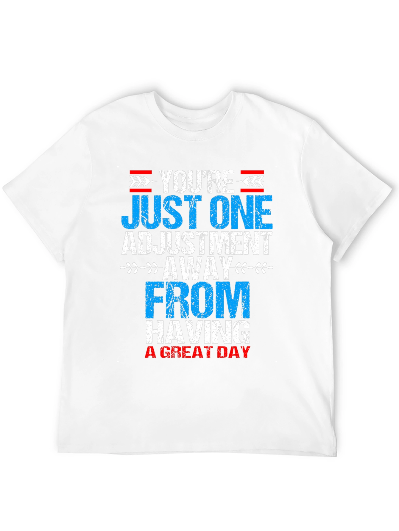 Black Chiropractor Adjustment T-Shirt - Great Day view 12