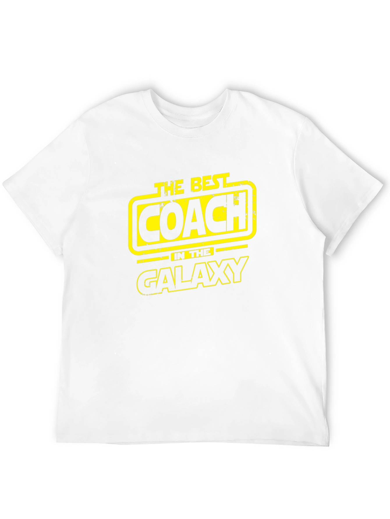 Black Best Coach in the Galaxy T-Shirt view 12
