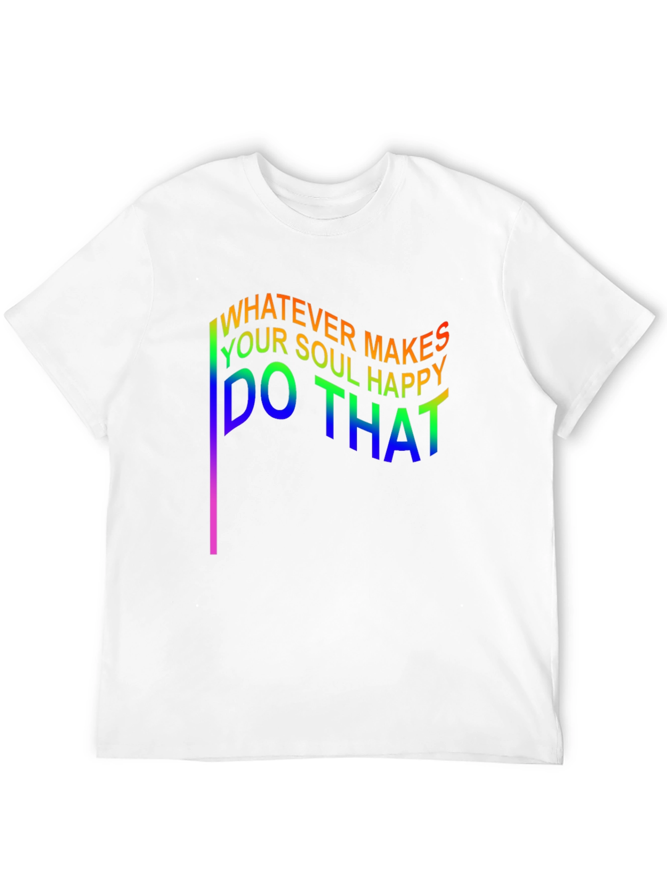 Black Whatever Makes Your Soul Happy T-Shirt view 12