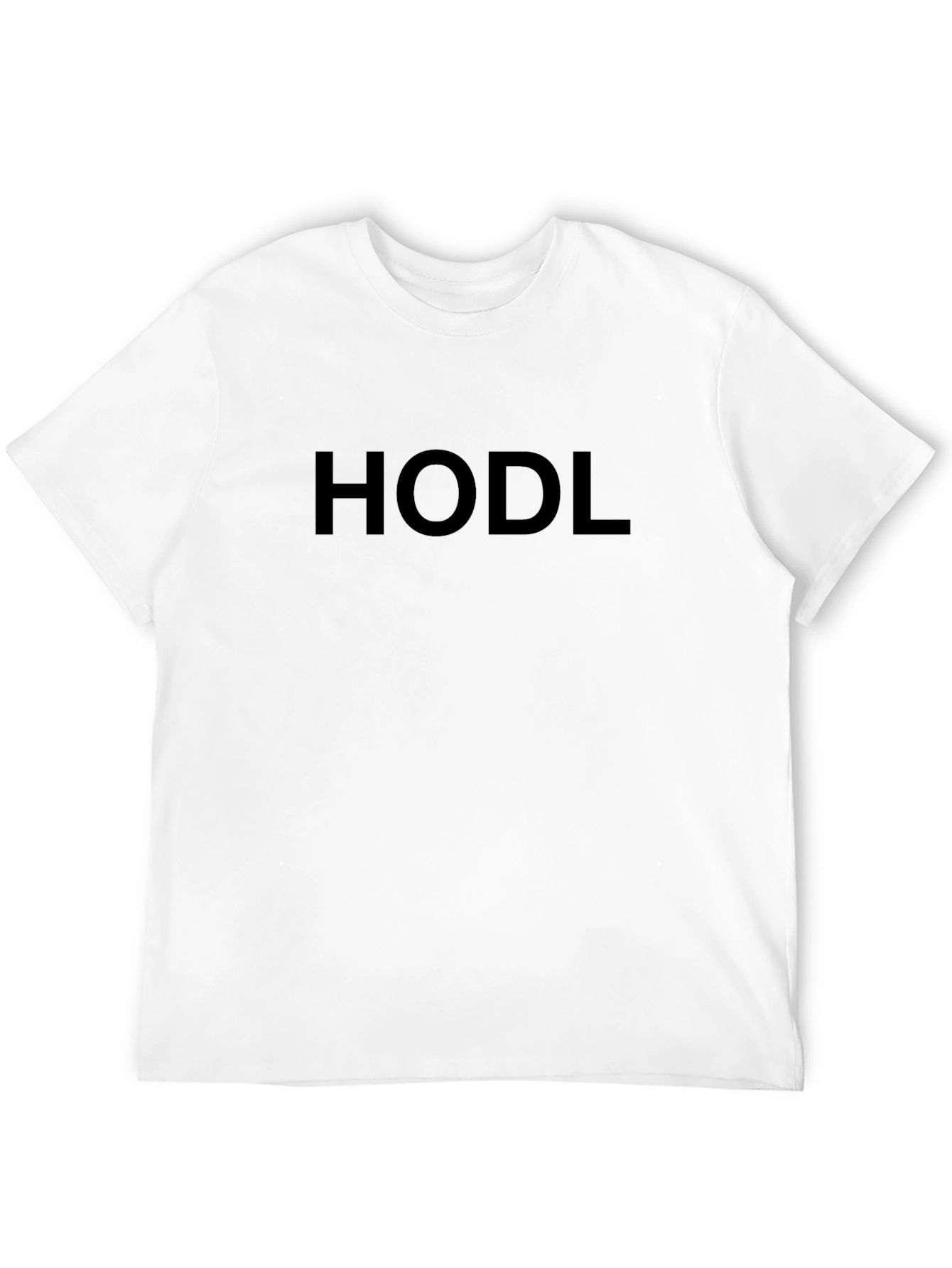 HODL Black Graphic Tee - Crypto Investor T-Shirt - 12