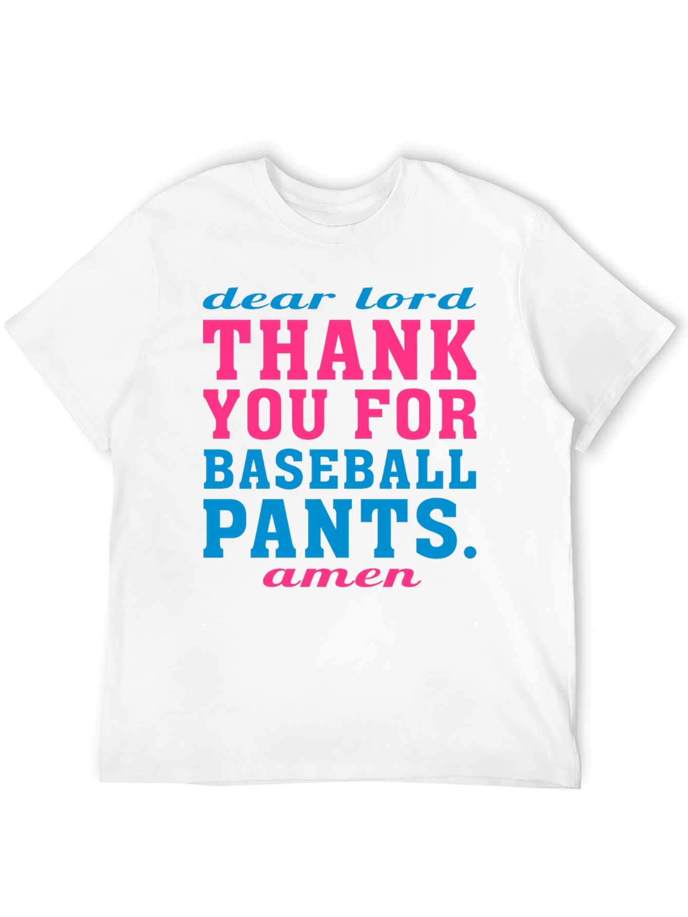 Black Dear Lord Baseball Pants Graphic Tee view 12