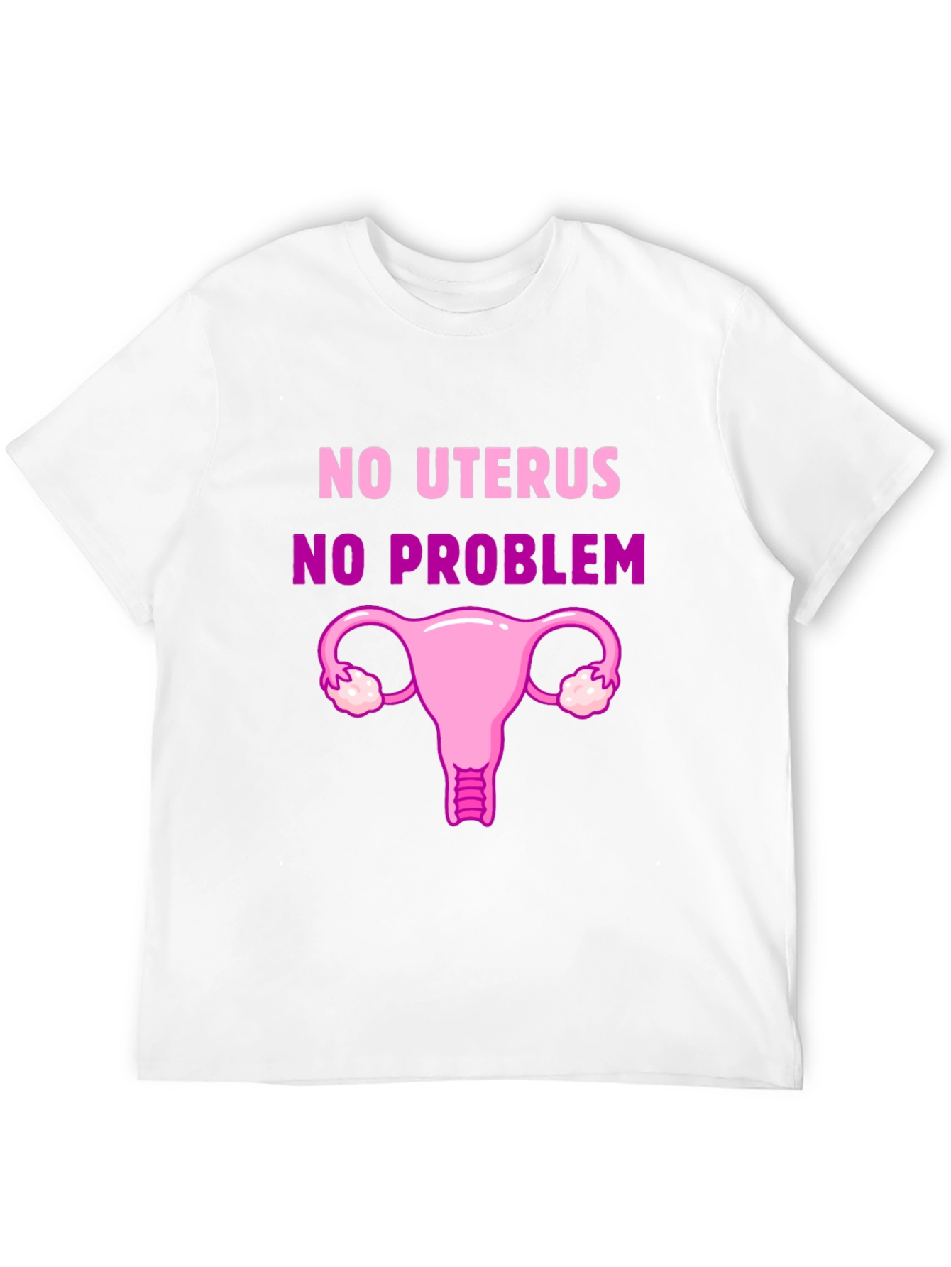 Black No Uterus, No Problem Graphic Tee view 12