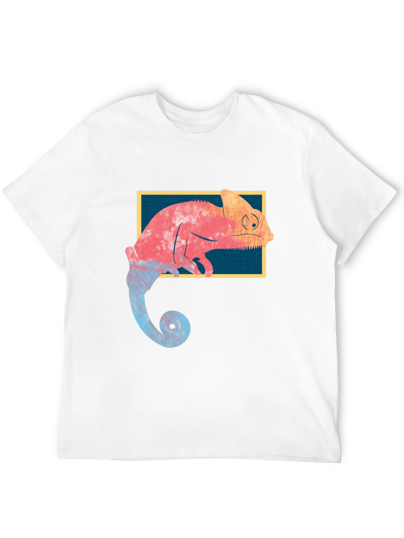 Black Chameleon Graphic T-Shirt - Unique Design view 12