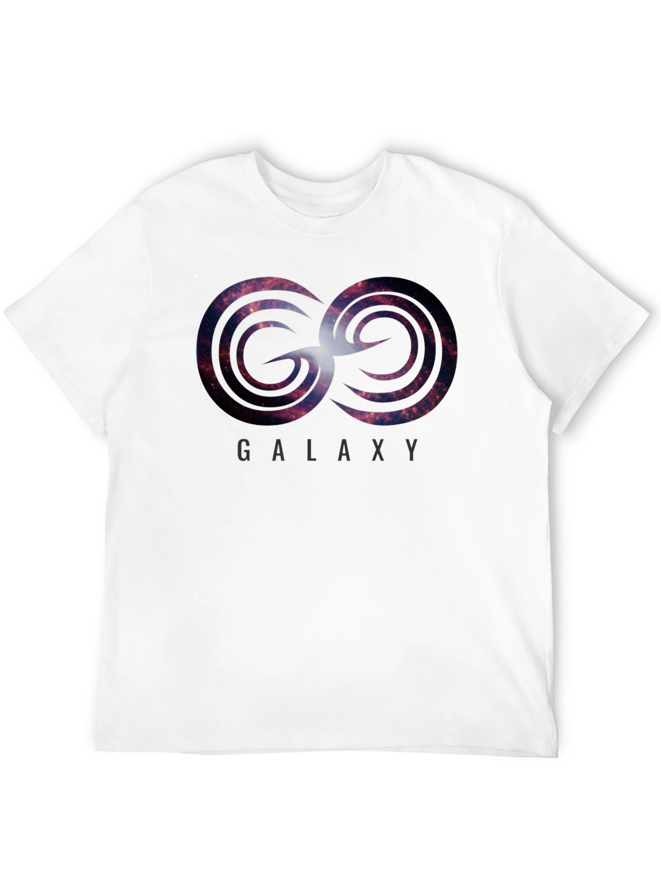 Black Galaxy Graphic Tee - Cosmic Design T-Shirt view 12