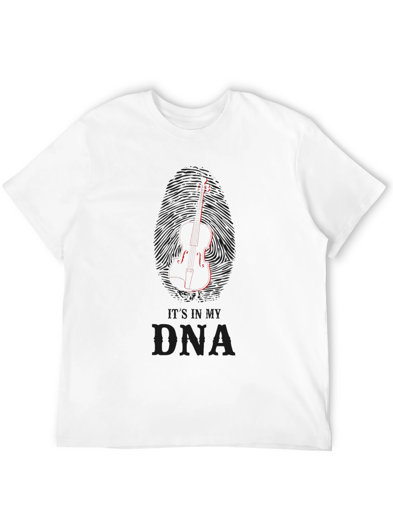 Black Violin DNA Graphic Tee - Musician T-Shirt view 12