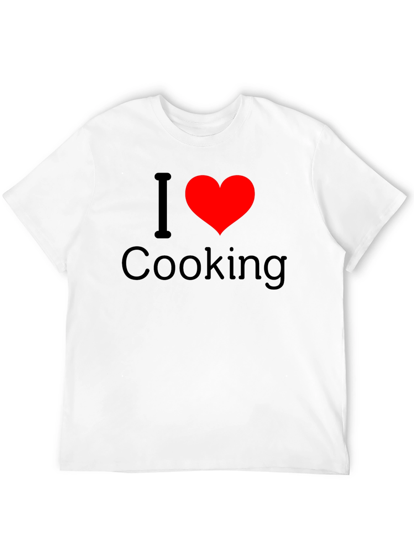 Black I Love Cooking T-Shirt view 12