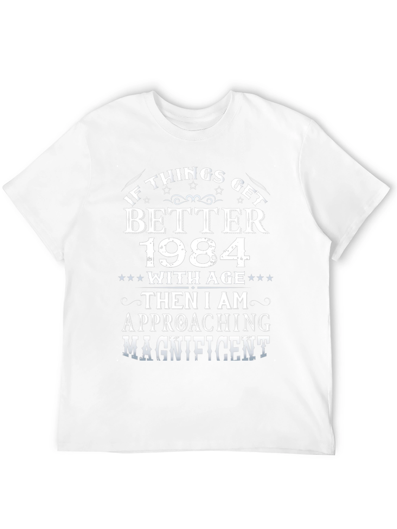 Black If Things Get Better 1984 Graphic T-Shirt view 12