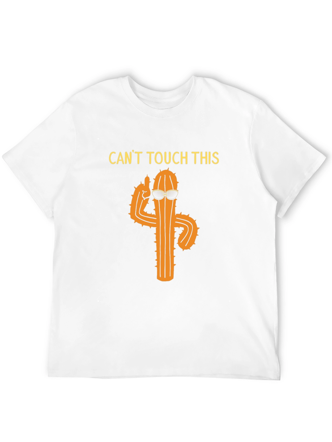 Black Cool Cactus Graphic Tee - Can't Touch This! view 12