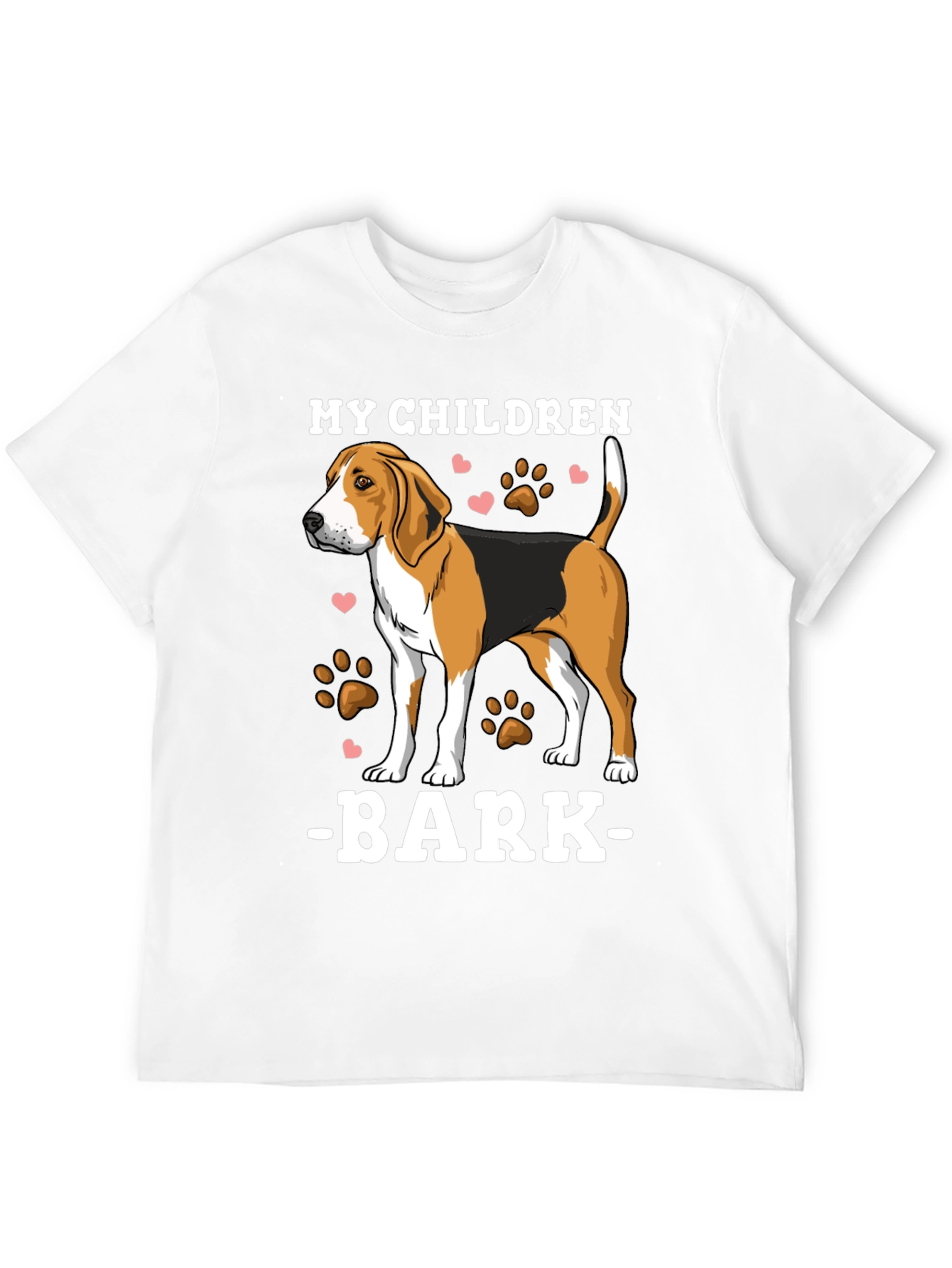 Black My Children Bark T-Shirt | Dog Lover Tee view 12
