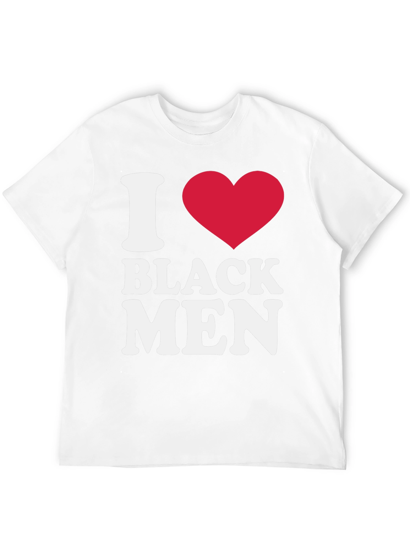 Black I Heart Black Men Graphic T-Shirt view 12