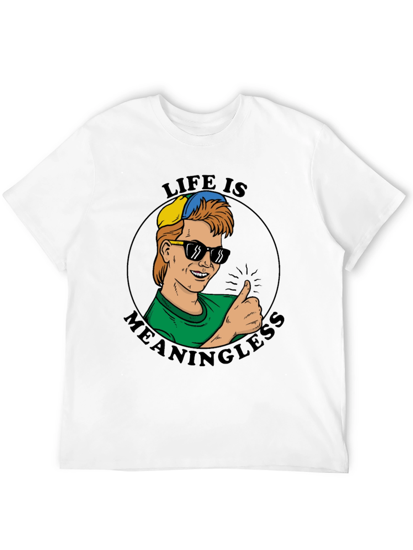 Black Life Is Meaningless T-Shirt view 12