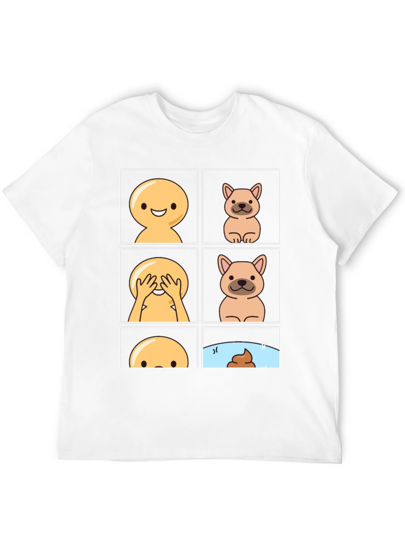 Black Peek-a-Poo T-Shirt view 12