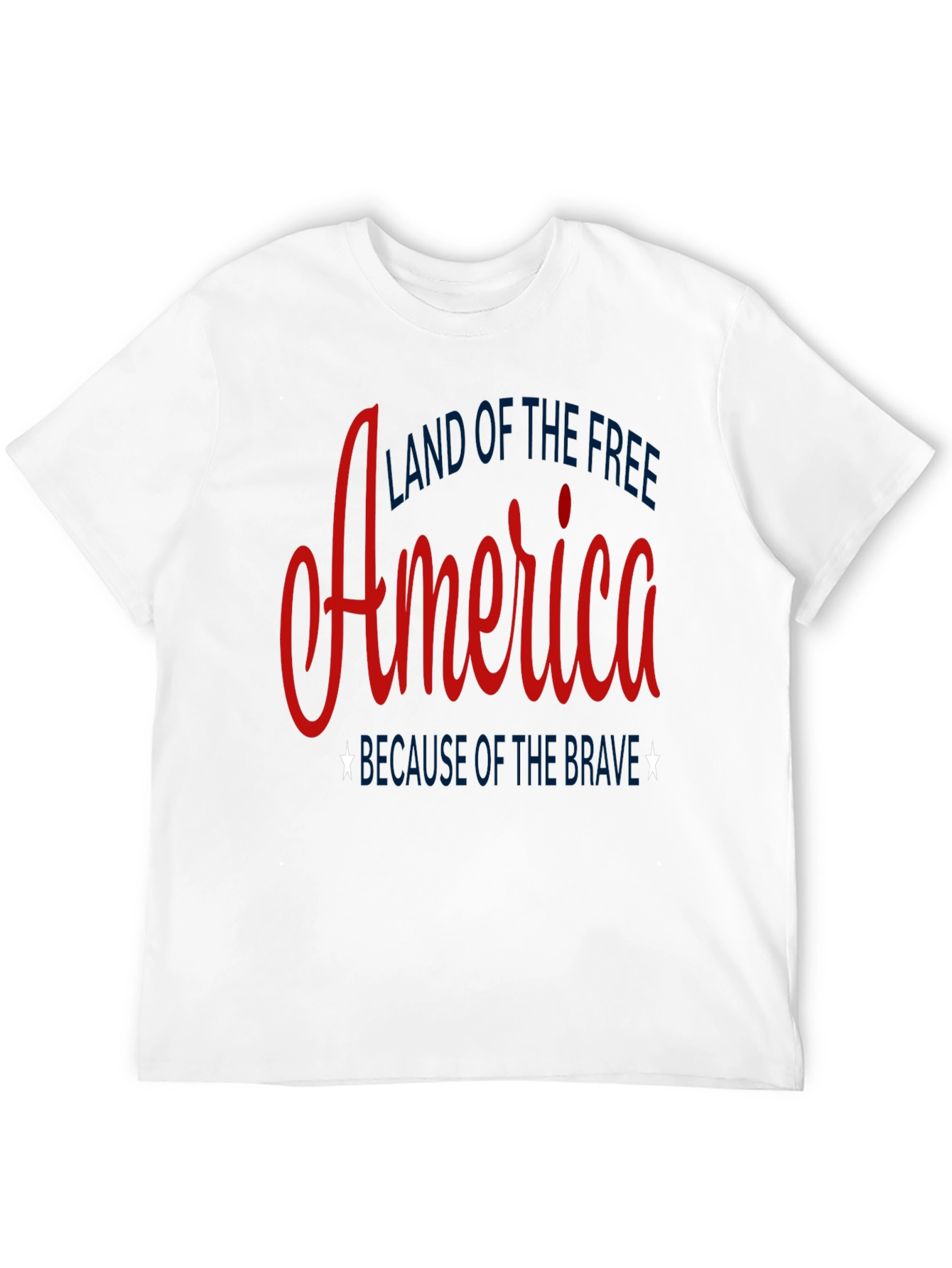 Black America Land of the Free Graphic Tee view 12