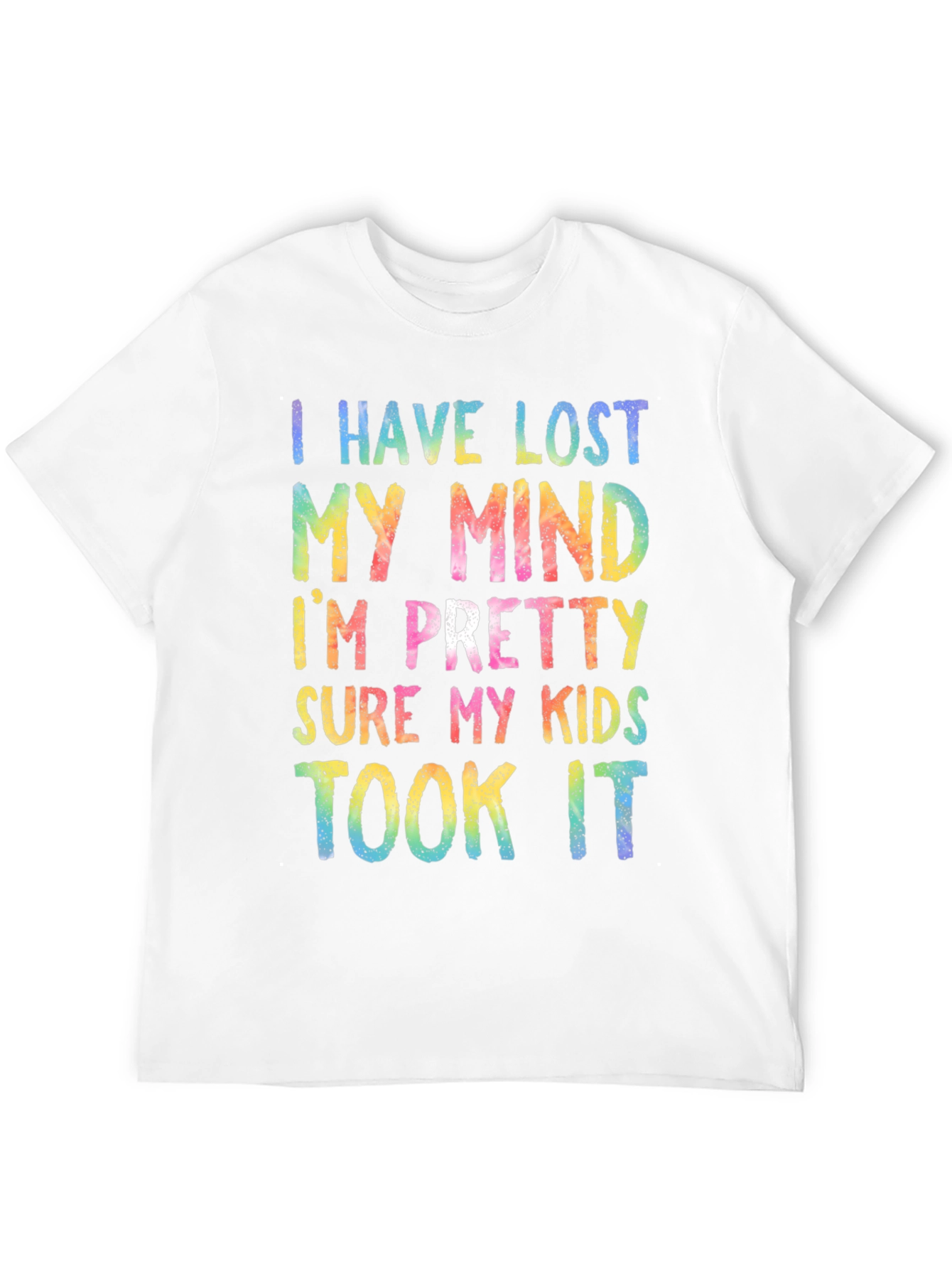 Black Lost My Mind Kids T-Shirt view 12