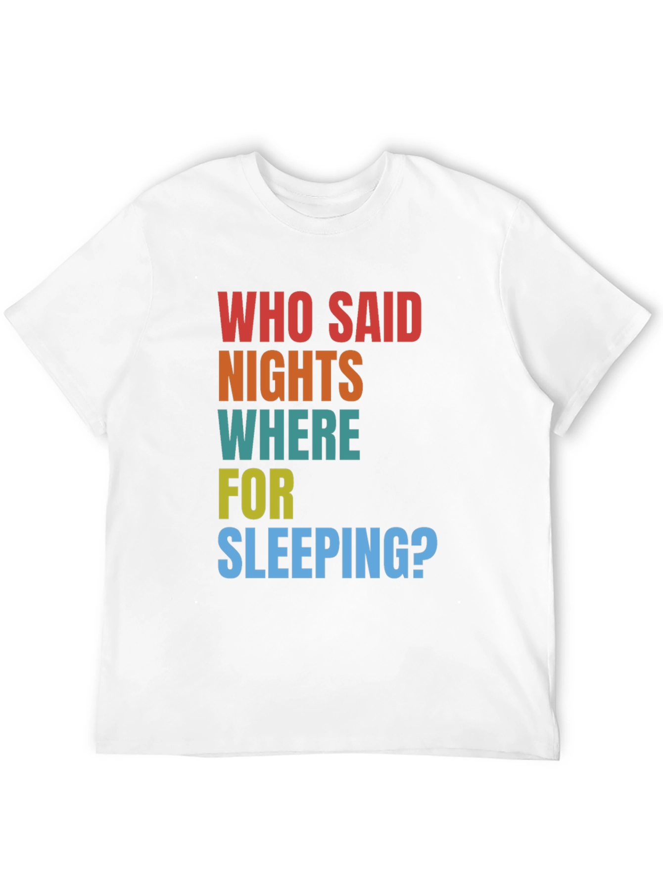 Black Night Owl Tee: Who Said Nights Were for Sleeping? view 12