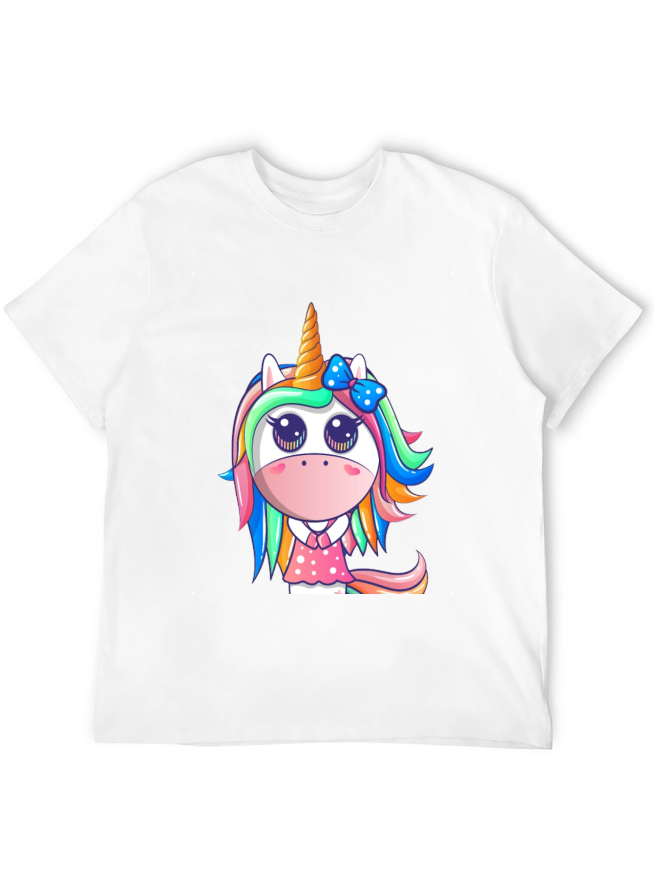 Black Unicorn Graphic T-Shirt - Cute Cartoon Design view 12