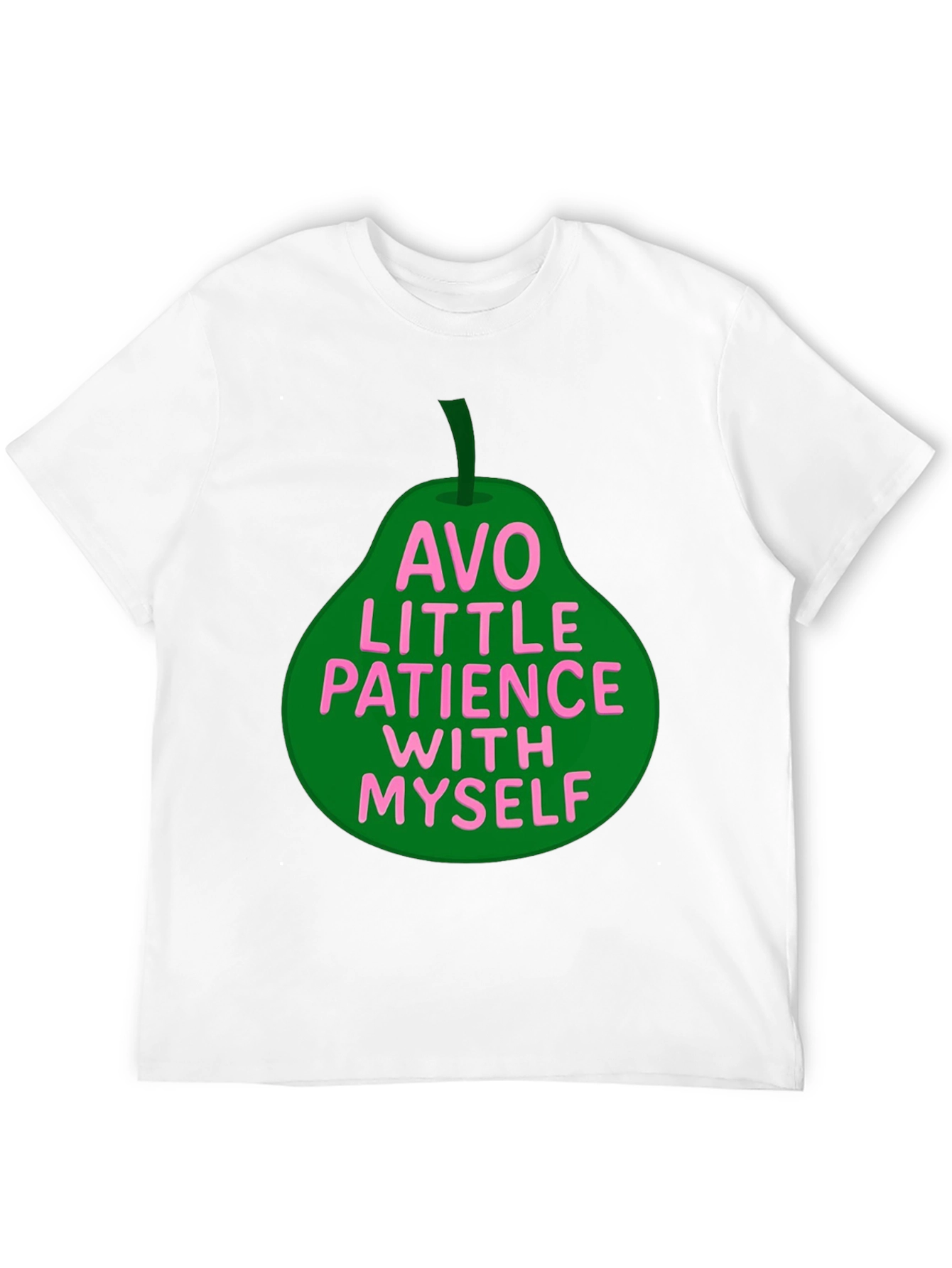 Black Avo Little Patience T-Shirt view 12