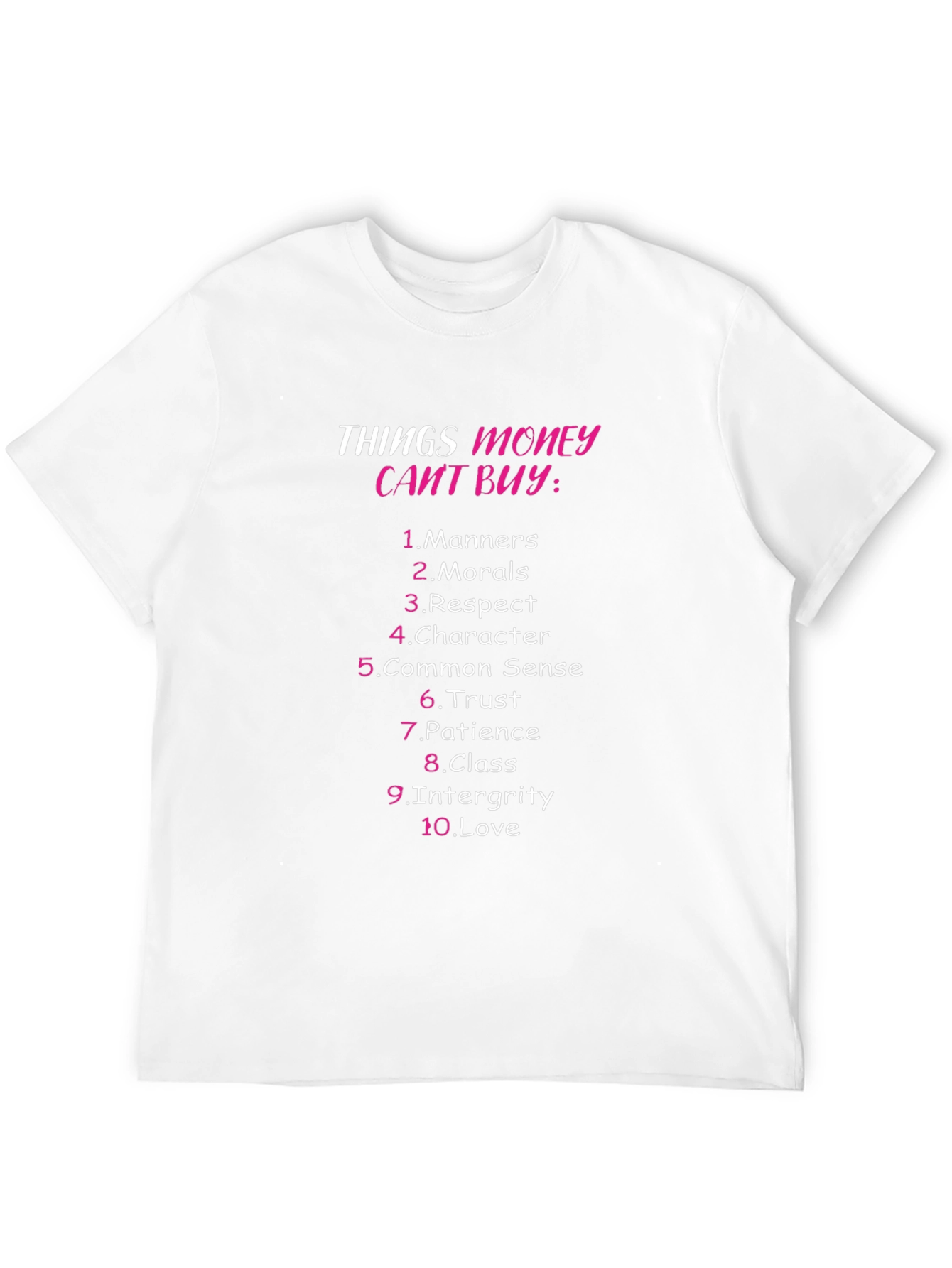 Black Things Money Can't Buy Graphic T-Shirt view 12