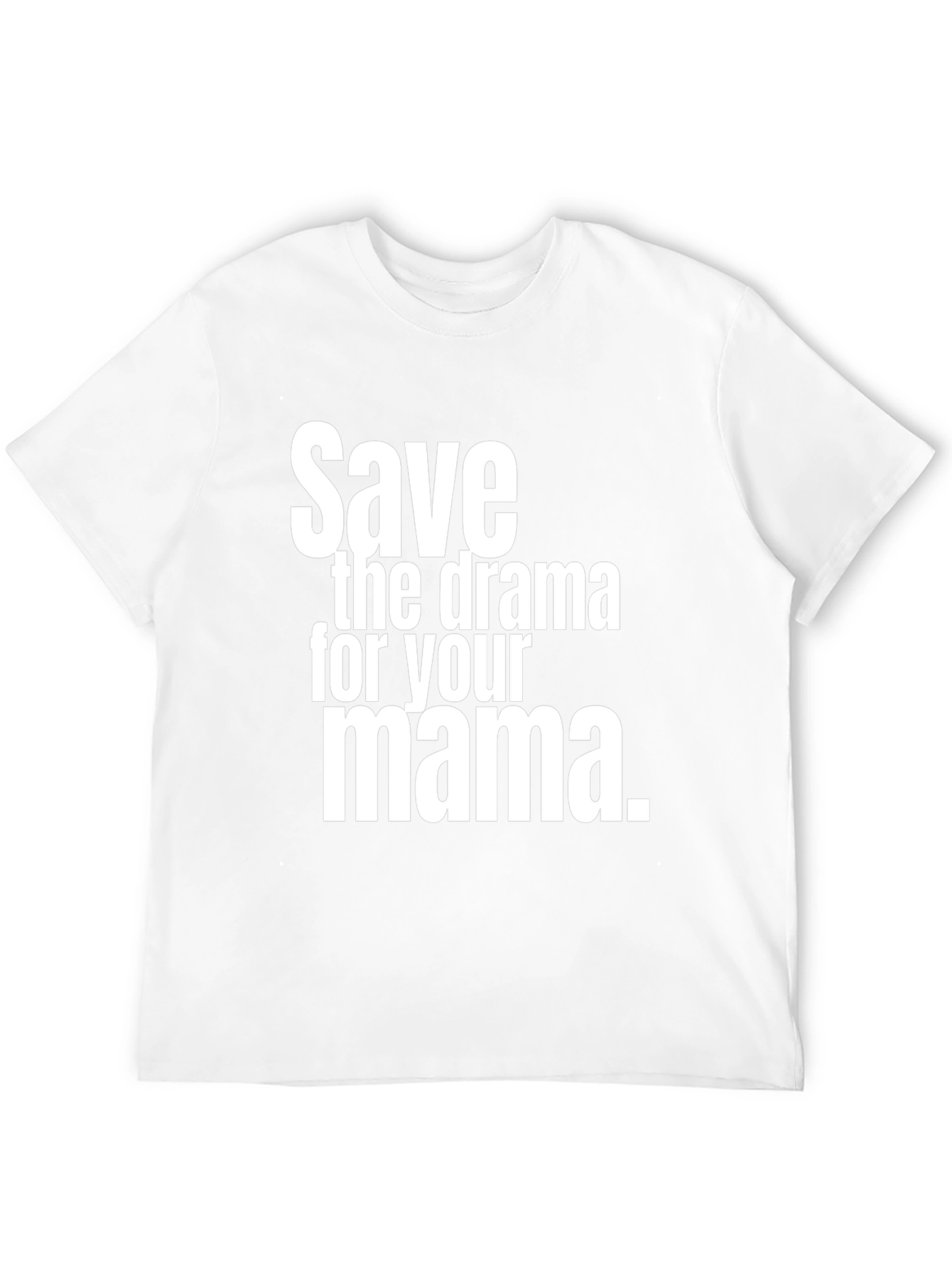 Black Save the Drama for Your Mama Graphic Tee view 12