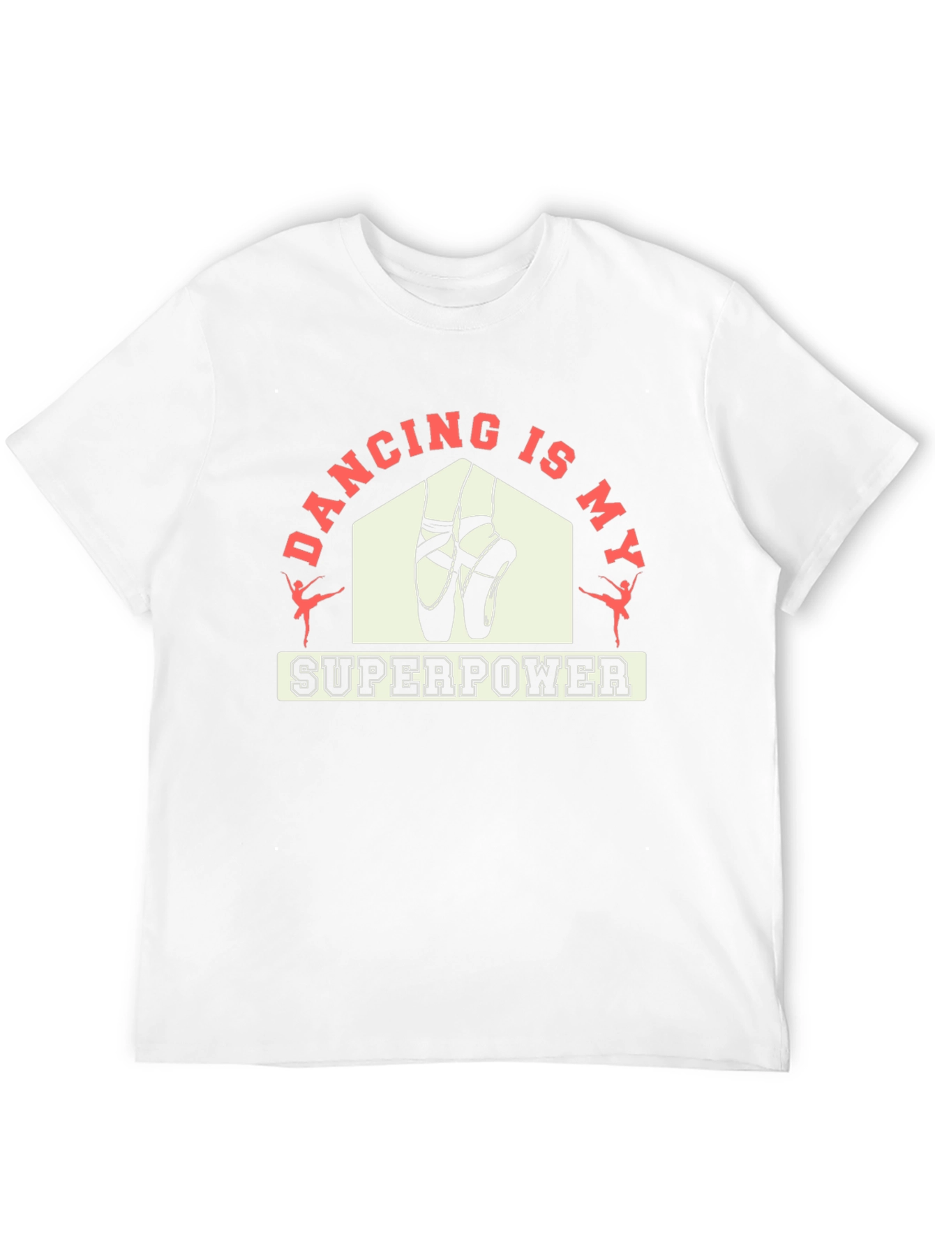 Black Dancing Is My Superpower Black T-Shirt view 12