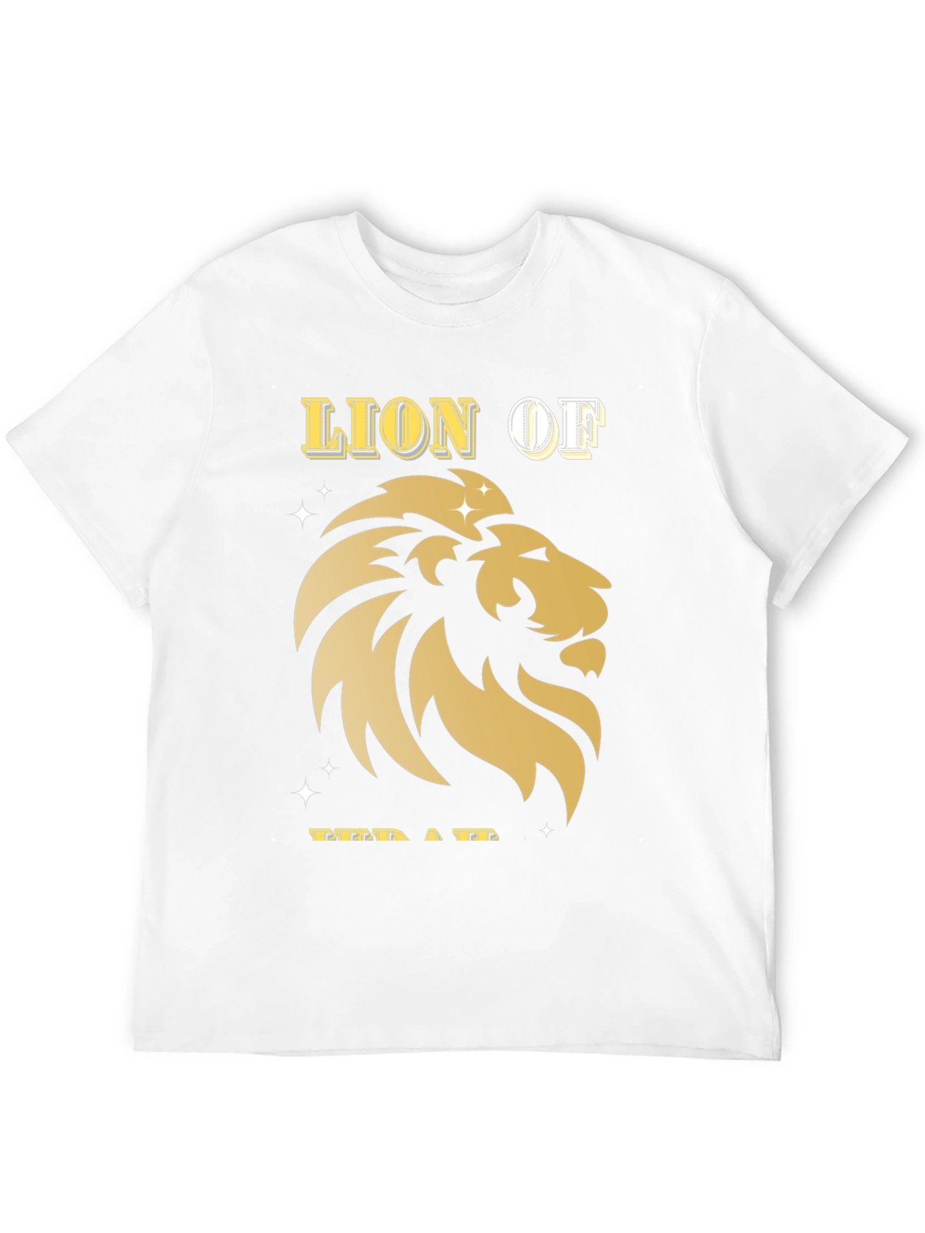 Black Lion of Judah Graphic Tee - Black Cotton Blend view 12