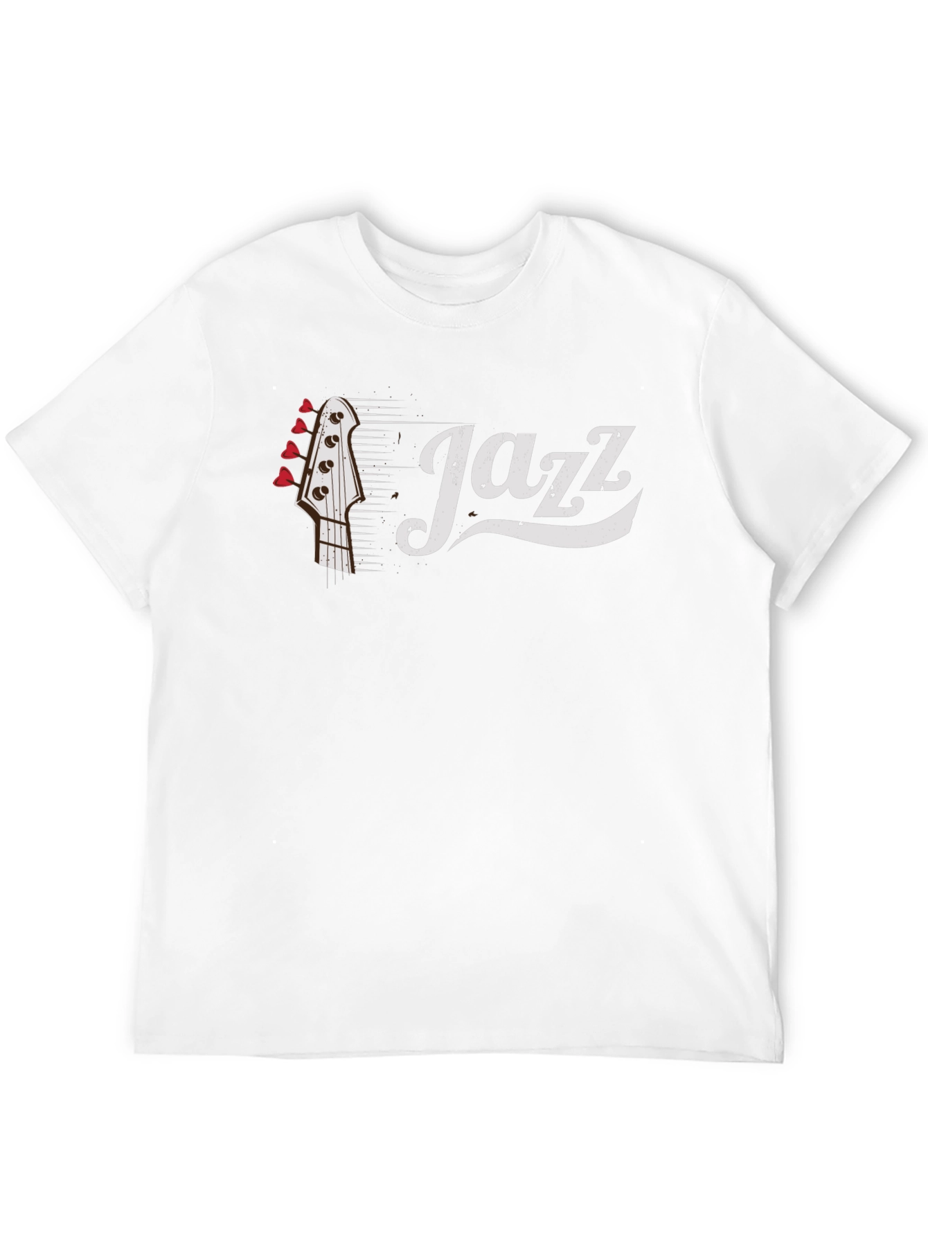 Black Jazz Music T-Shirt | Band Headstock view 12