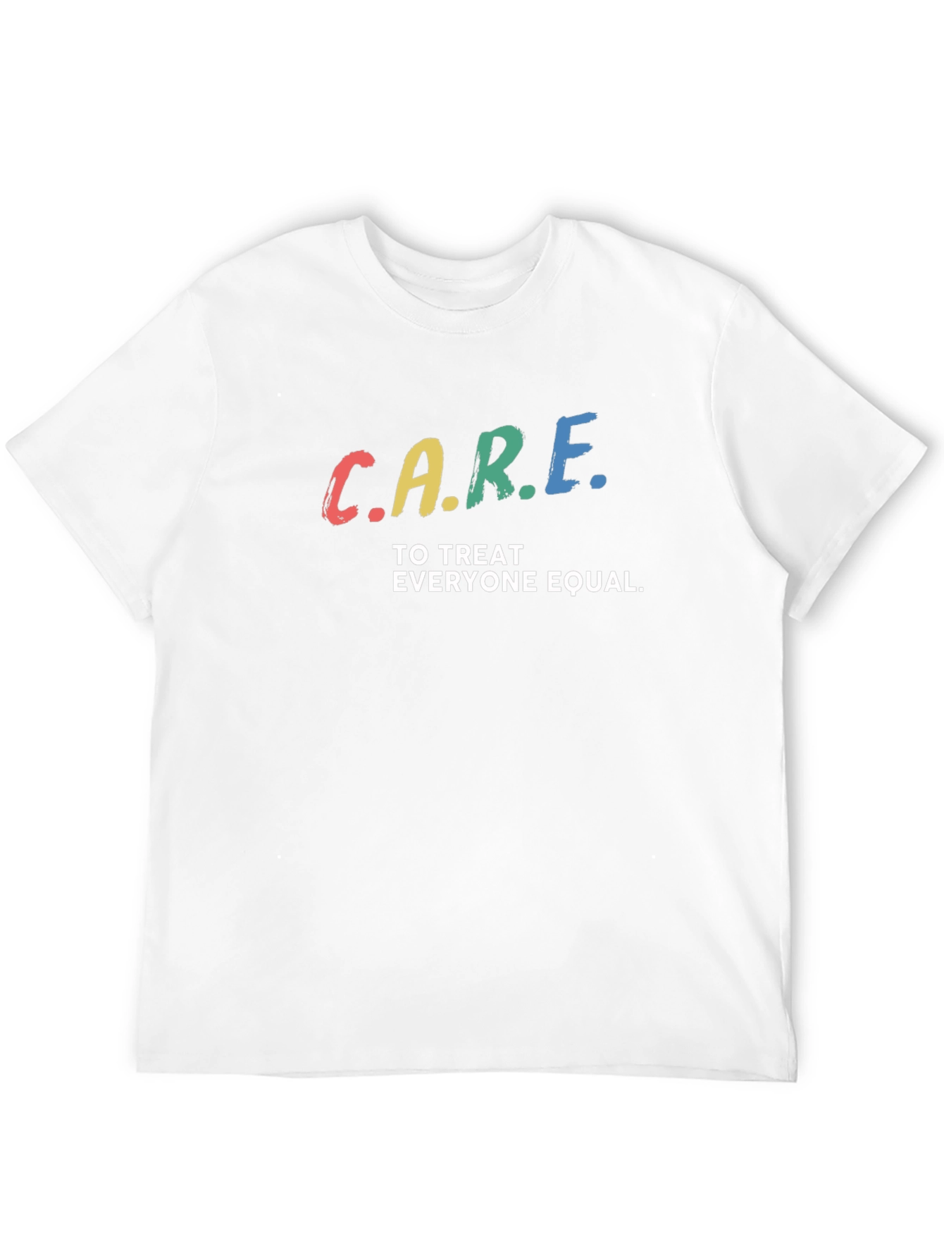 Black C.A.R.E. Equality Graphic Tee - Unisex view 12