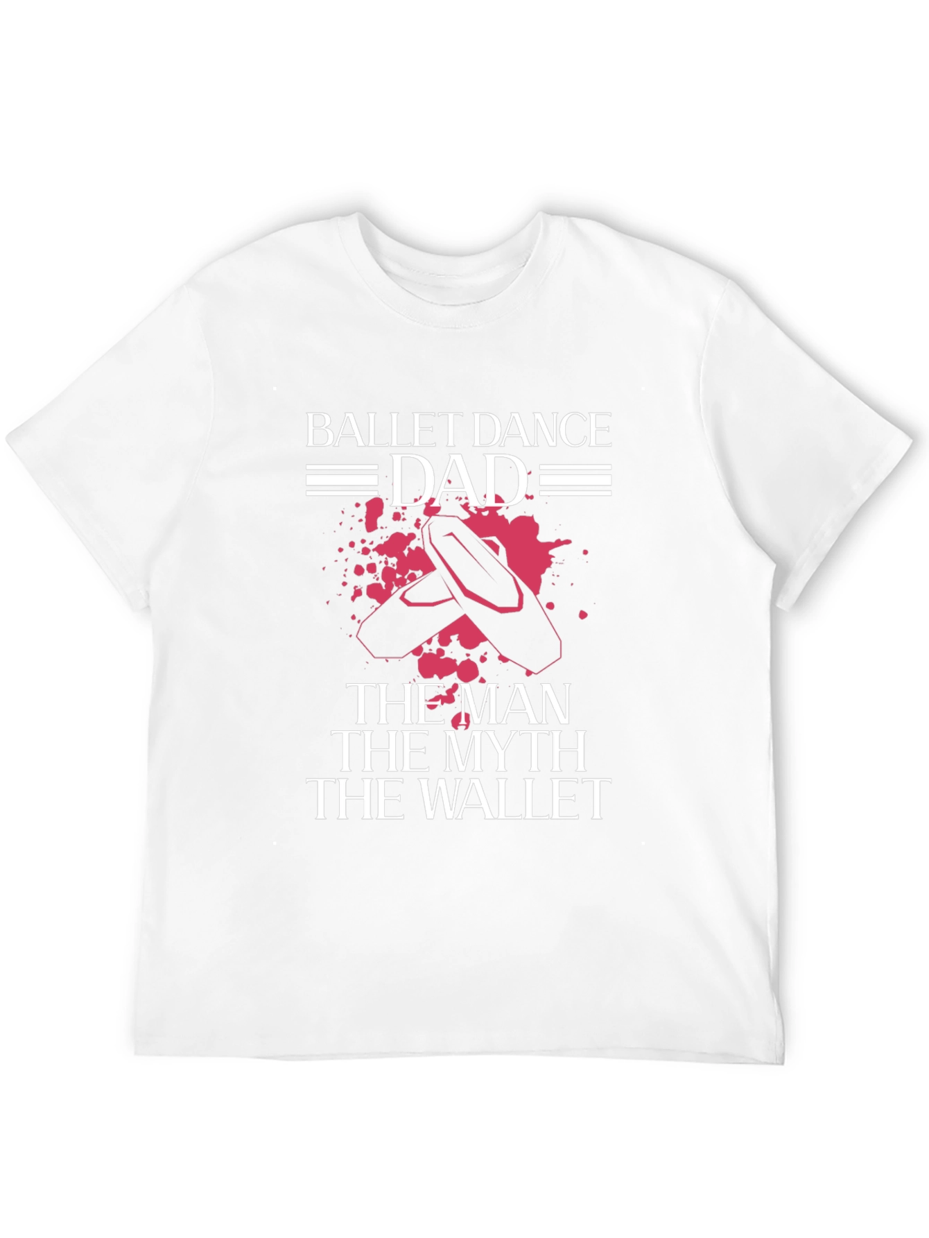 Black Ballet Dance Dad T-Shirt - The Man, The Myth, The Wallet view 12