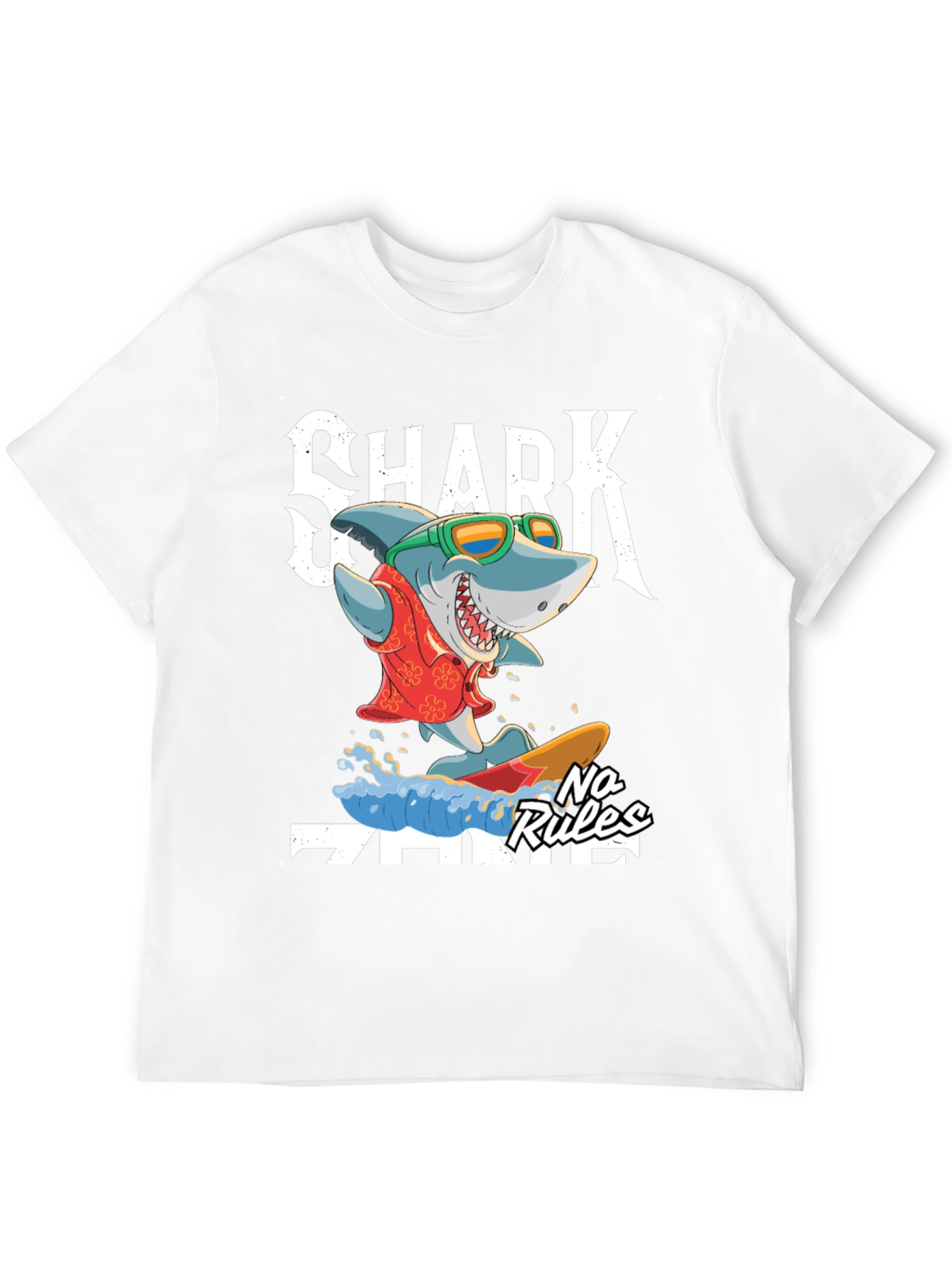 Shark Zone No Rules Graphic Tee - 12
