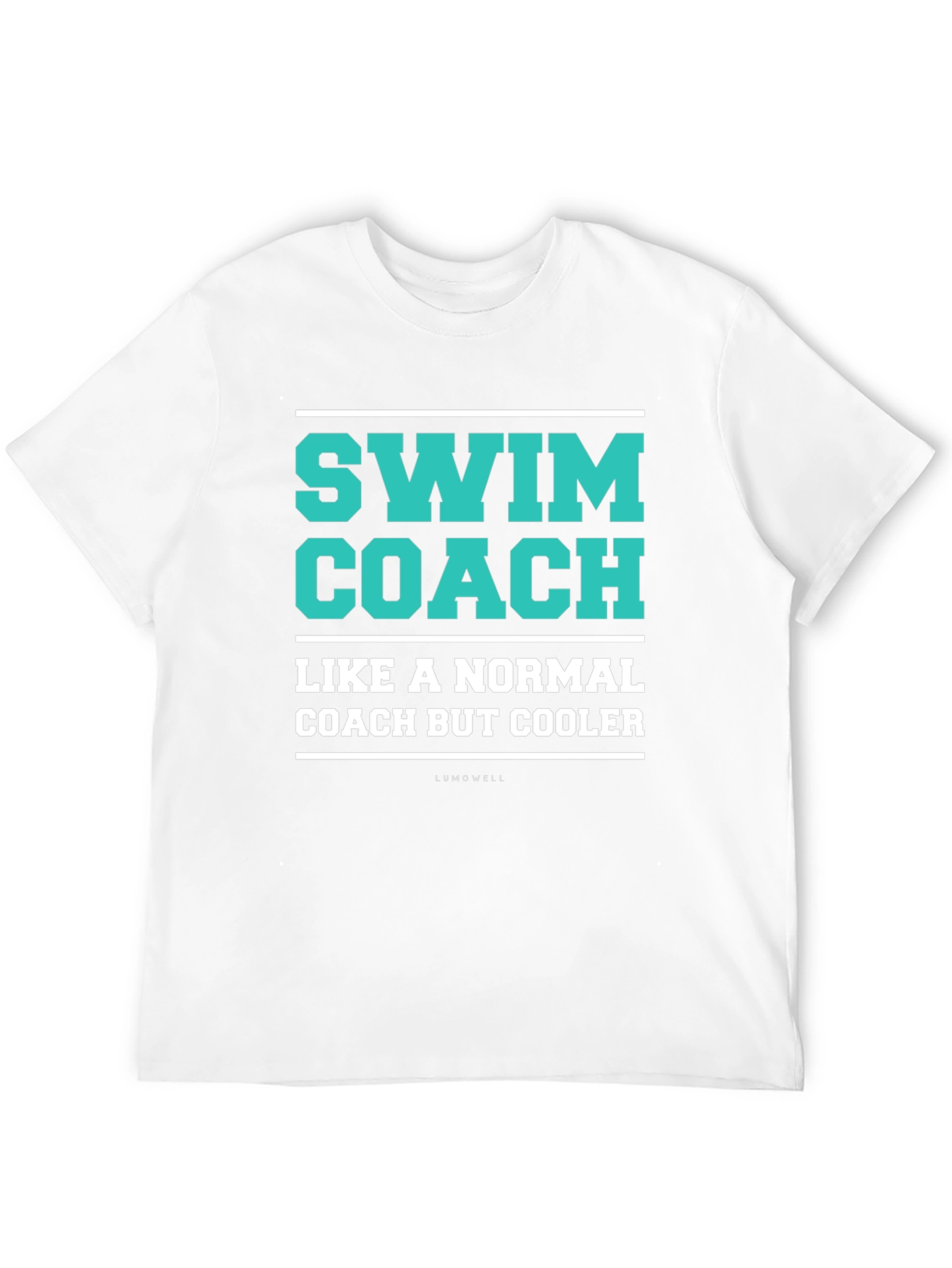 Black Swim Coach Graphic Tee - Cool & Comfortable view 12