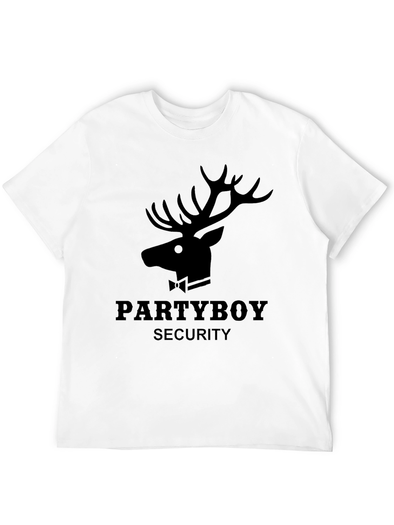 Black Partyboy Security T-Shirt view 12