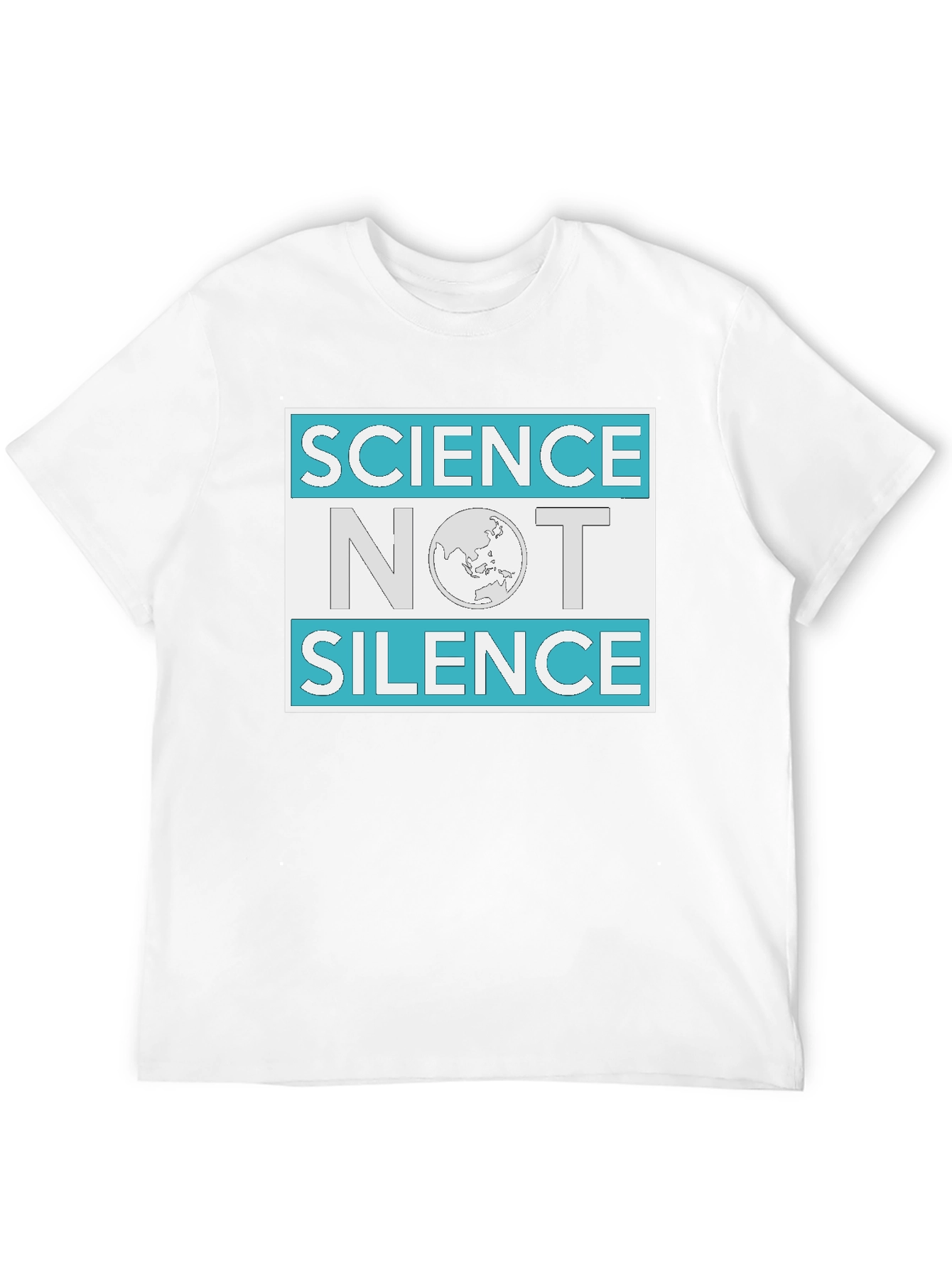 Science Not Silence Graphic Tee - Black - 12