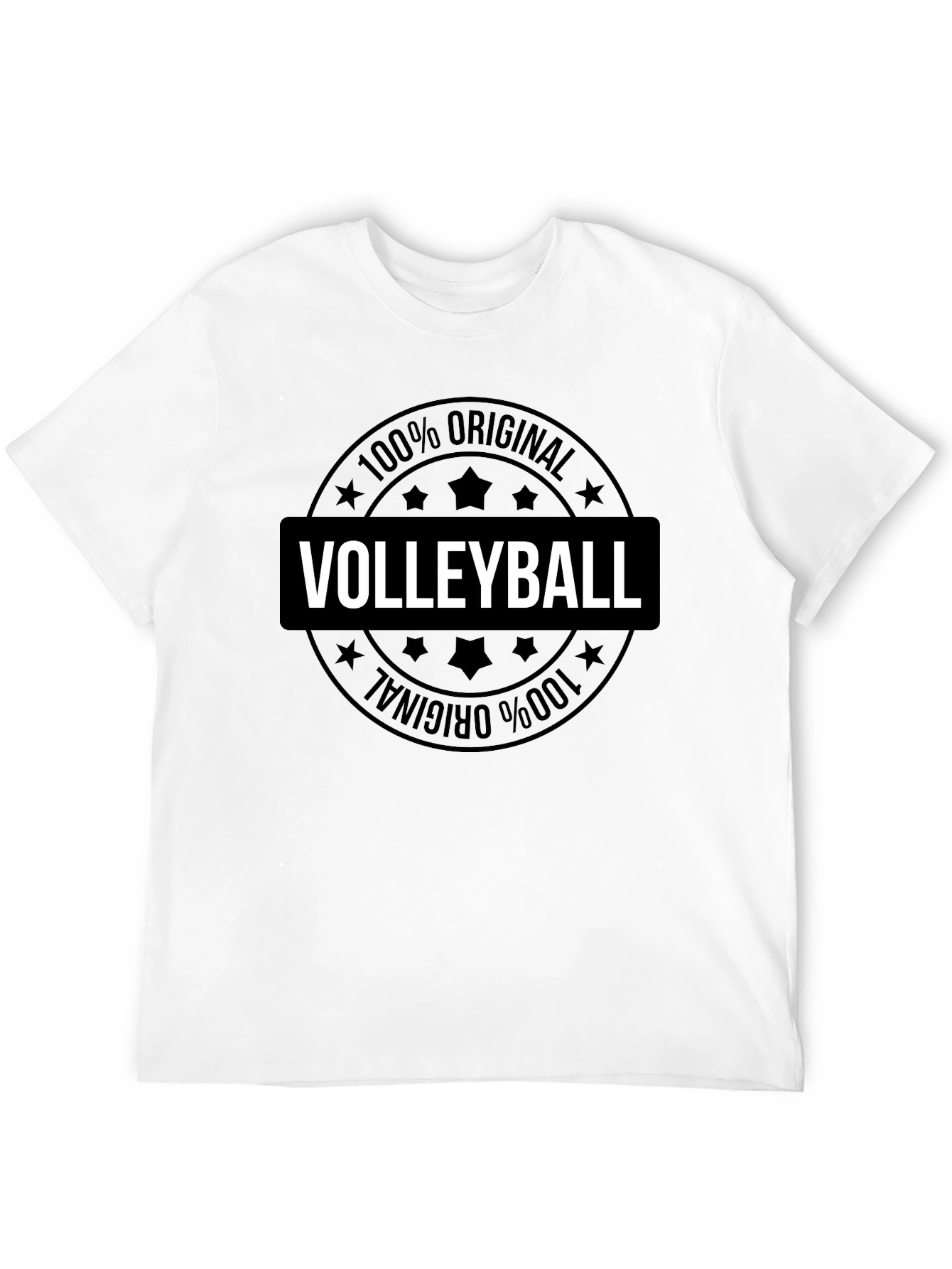 Black Volleyball 100% Original Graphic T-Shirt view 12