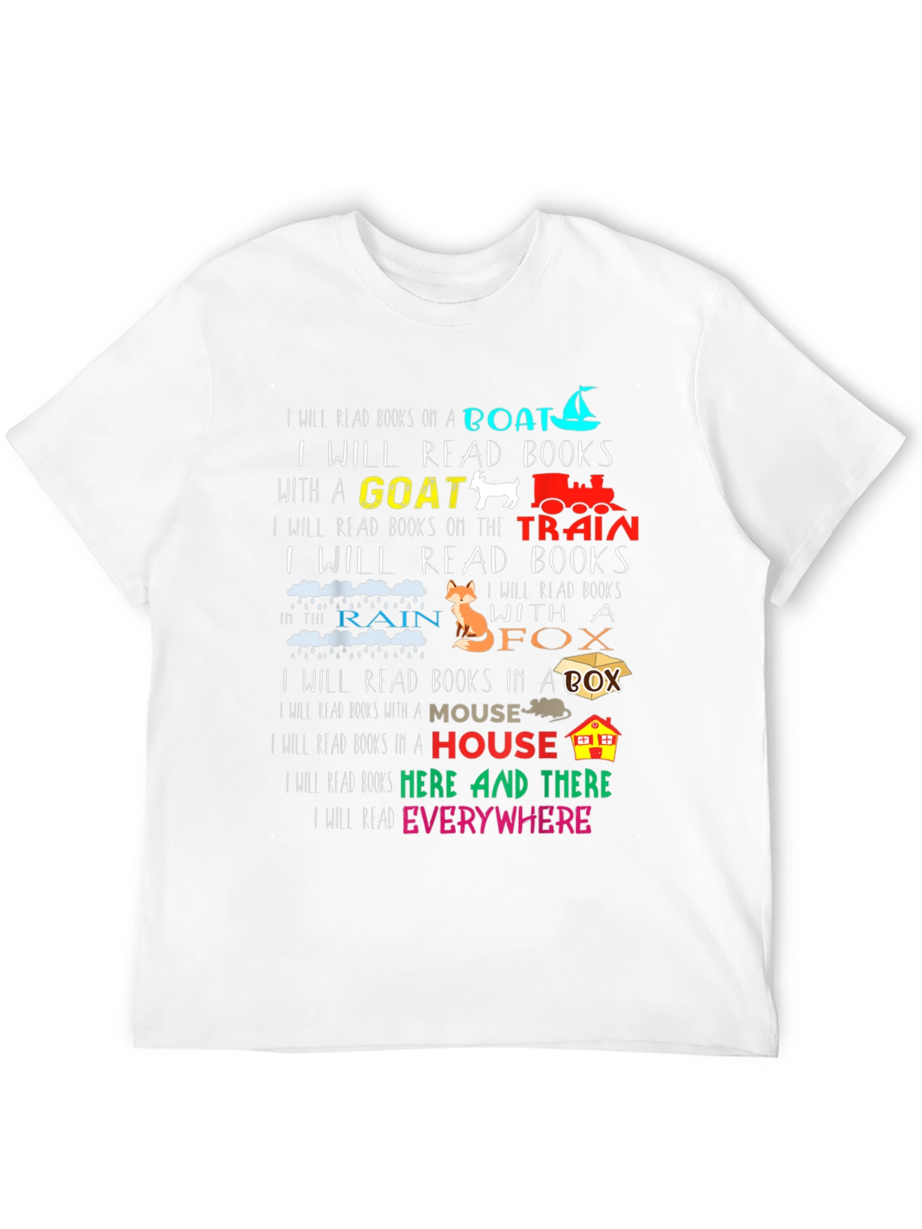 Black I Will Read Books T-Shirt view 12