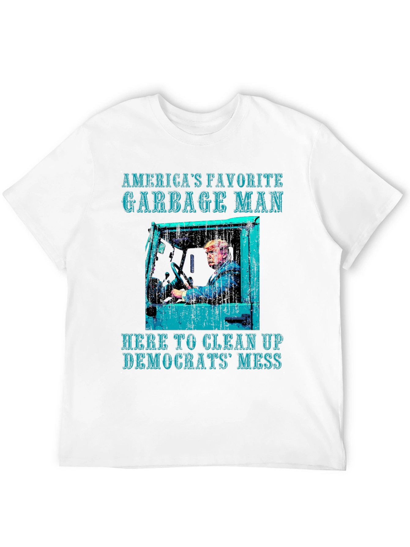 Black America's Favorite Garbage Man T-Shirt view 12