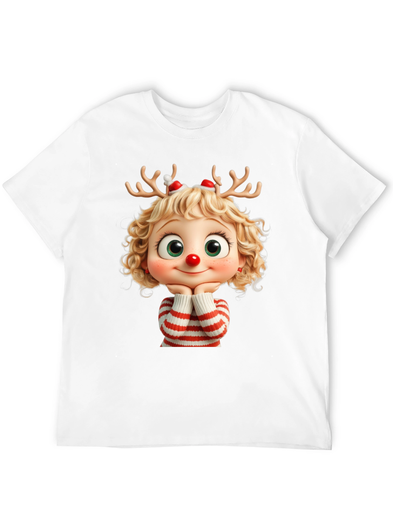 Festive Holiday Cartoon T-Shirt - 12