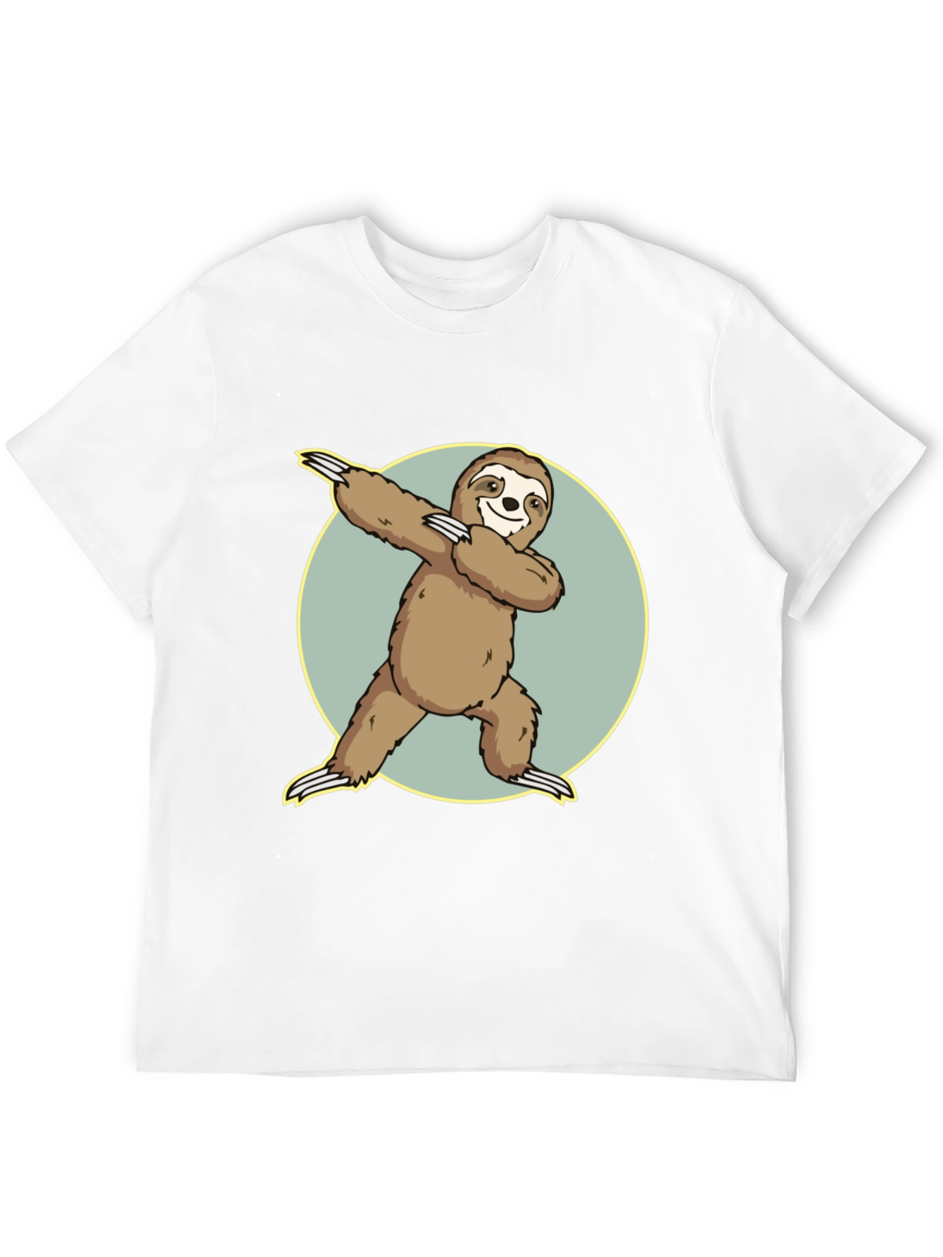Black Sloth Dabbing T-Shirt - Funny Animal Tee view 12