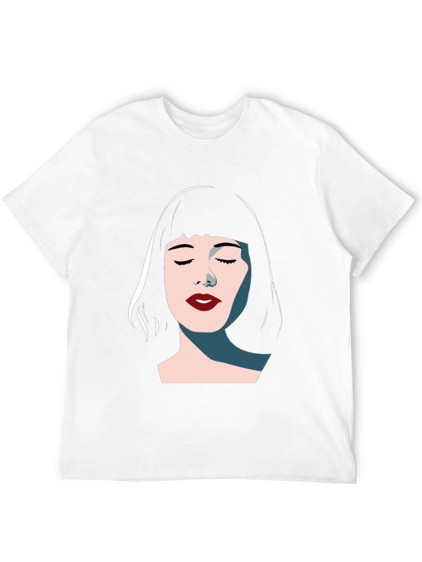 Black Minimalist Woman Graphic Tee - Modern Style view 12