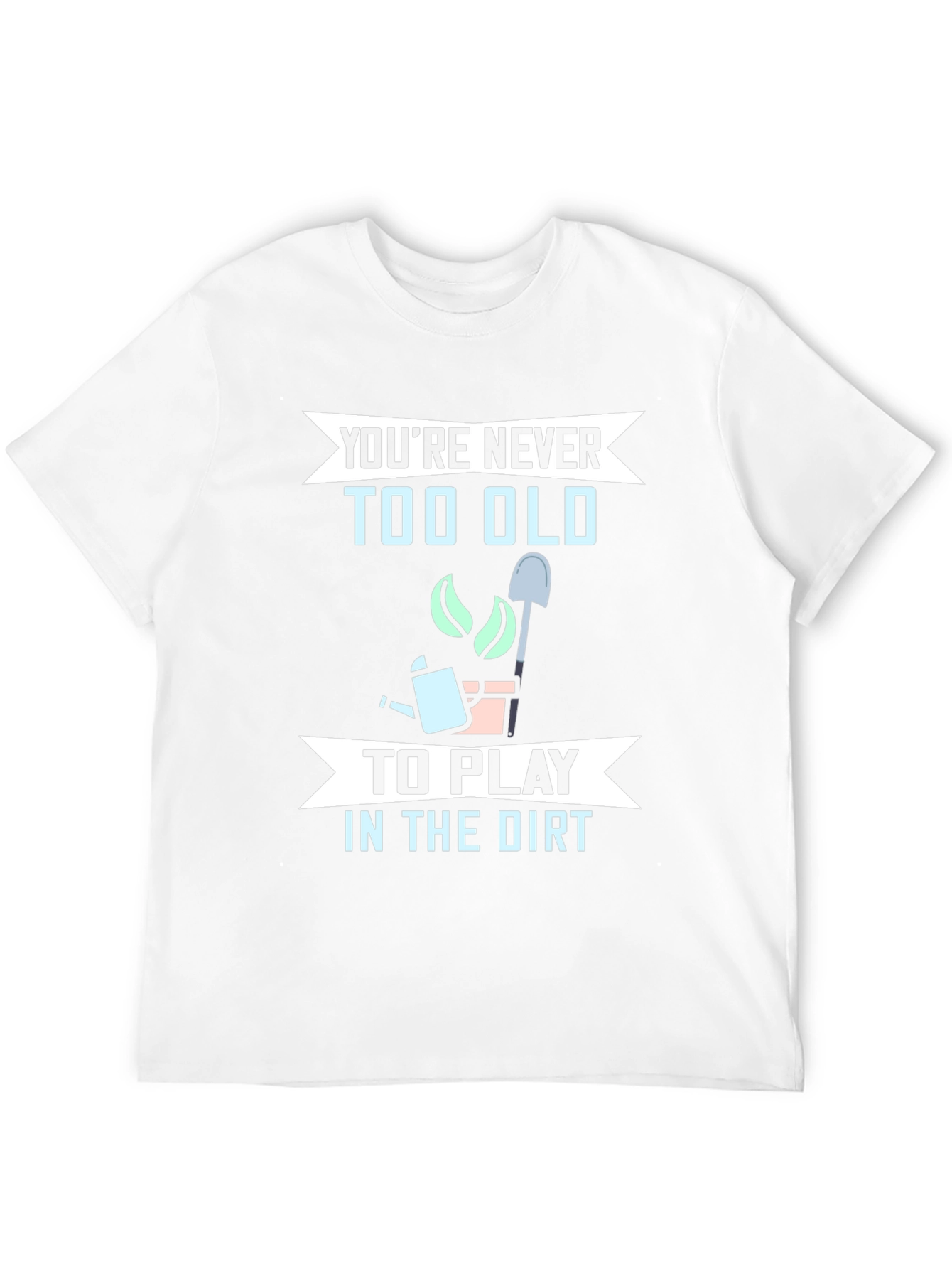 Black Funny Gardening T-Shirt - You're Never Too Old view 12