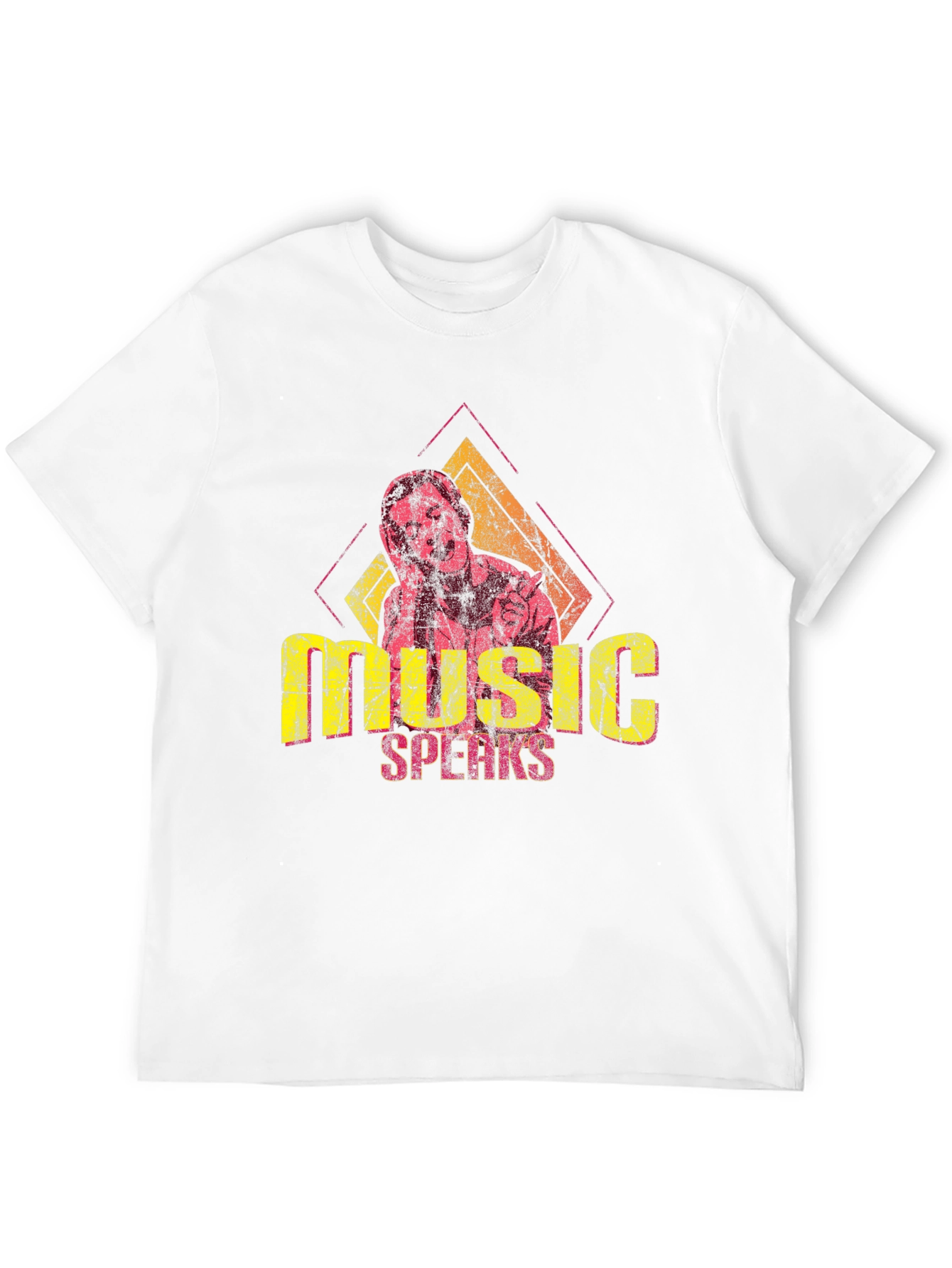 Black Music Speaks Graphic T-Shirt view 12