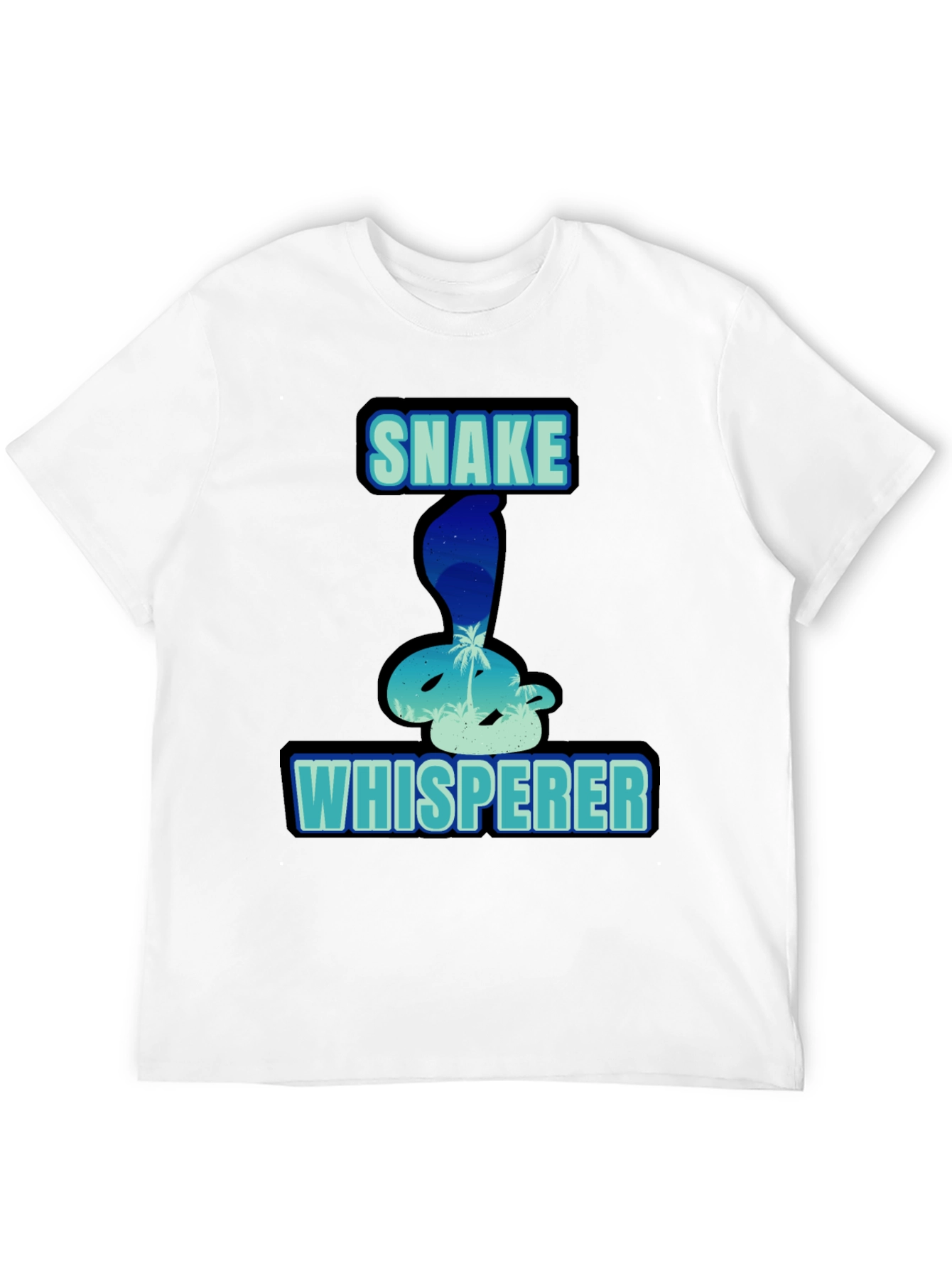 Black Snake Whisperer Graphic T-Shirt view 12