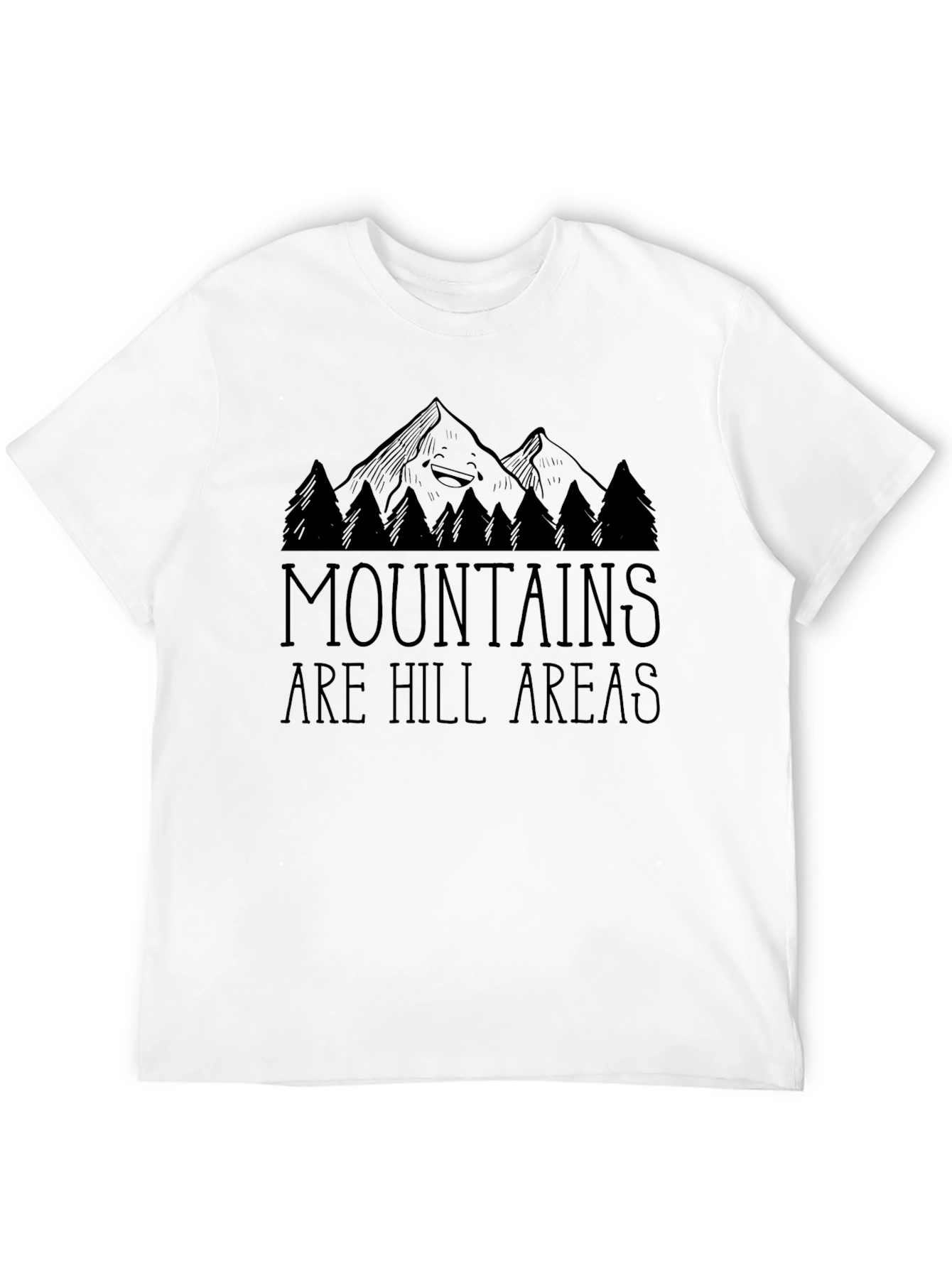 Black Mountains Are Hill Areas Black T-Shirt view 12