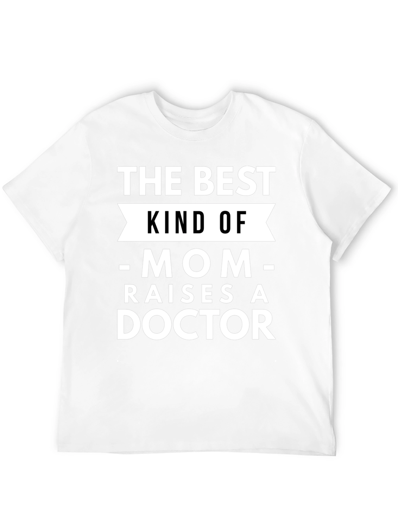 Black Best Mom Raises A Doctor Graphic Tee view 12