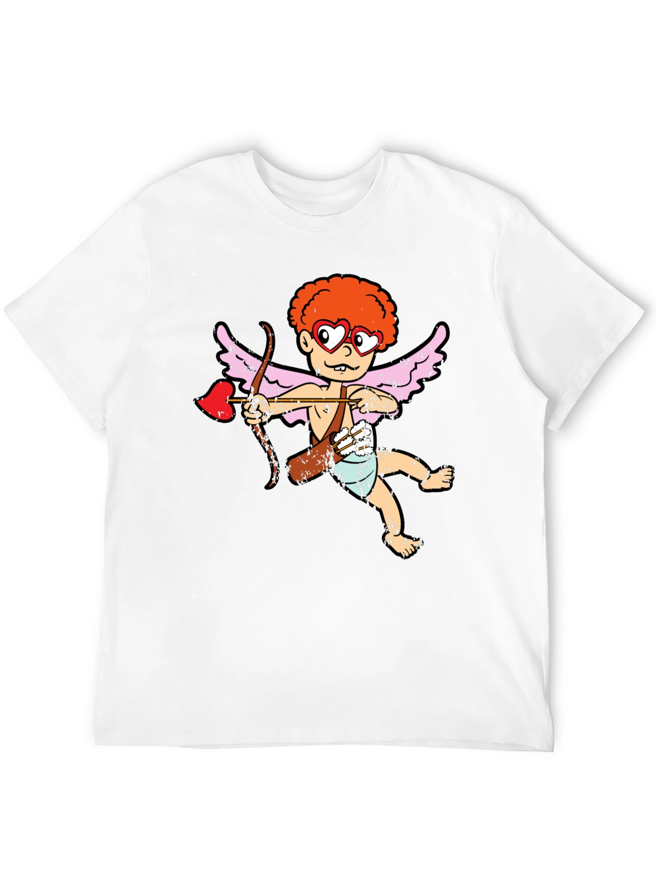 Black Cupid Graphic Tee - Love & Laughter view 12