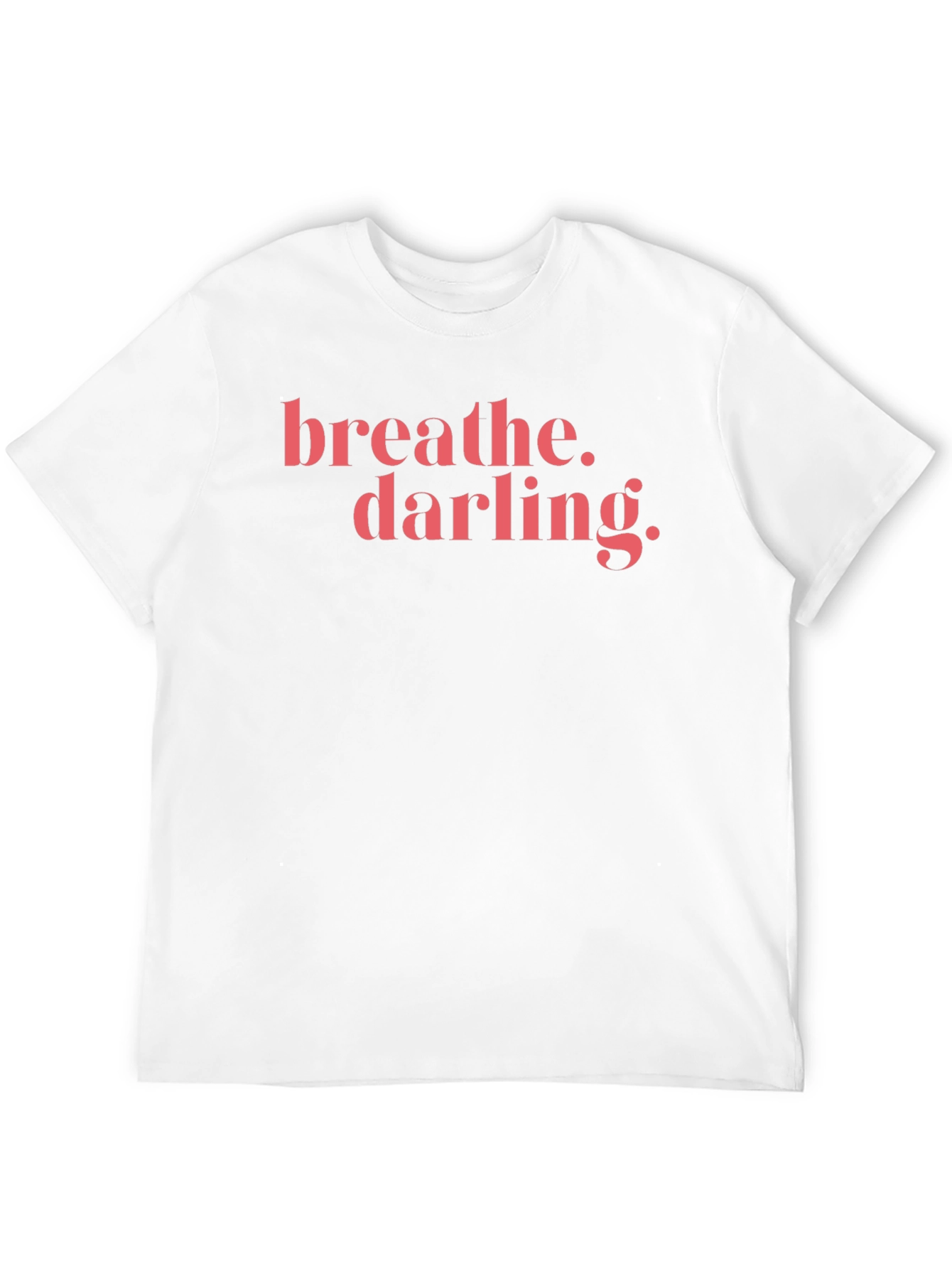 Black Breathe Darling Graphic Tee - Soft Cotton Comfort view 12