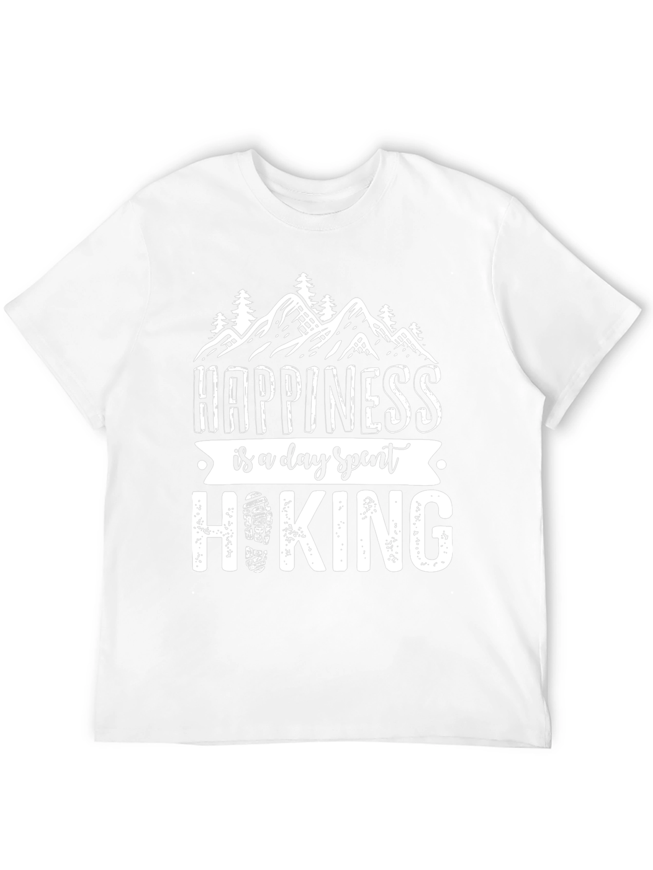 Black Happiness is Hiking T-Shirt view 12